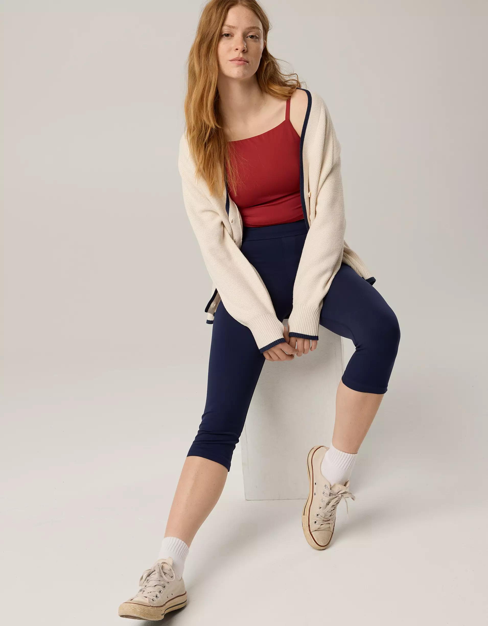 OFFLINE By Aerie The Hugger Capri Product Image