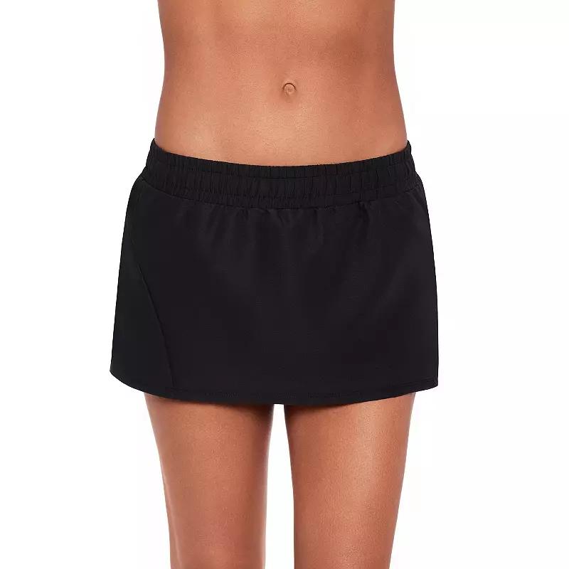 Women's Eco Beach Woven Mini Swim Skort,  Product Image