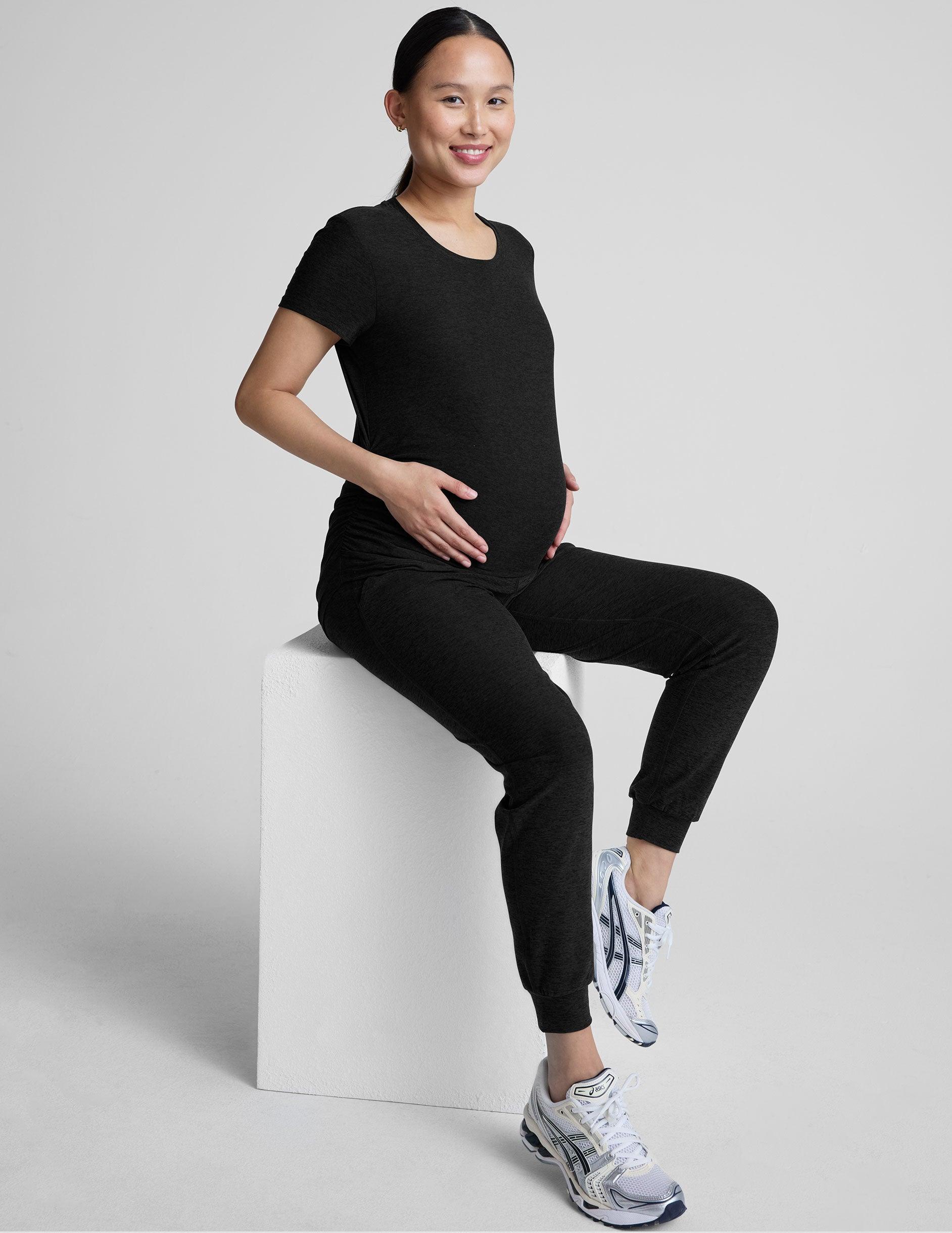 Spacedye Beyond the Bump Maternity Midi Jogger Product Image