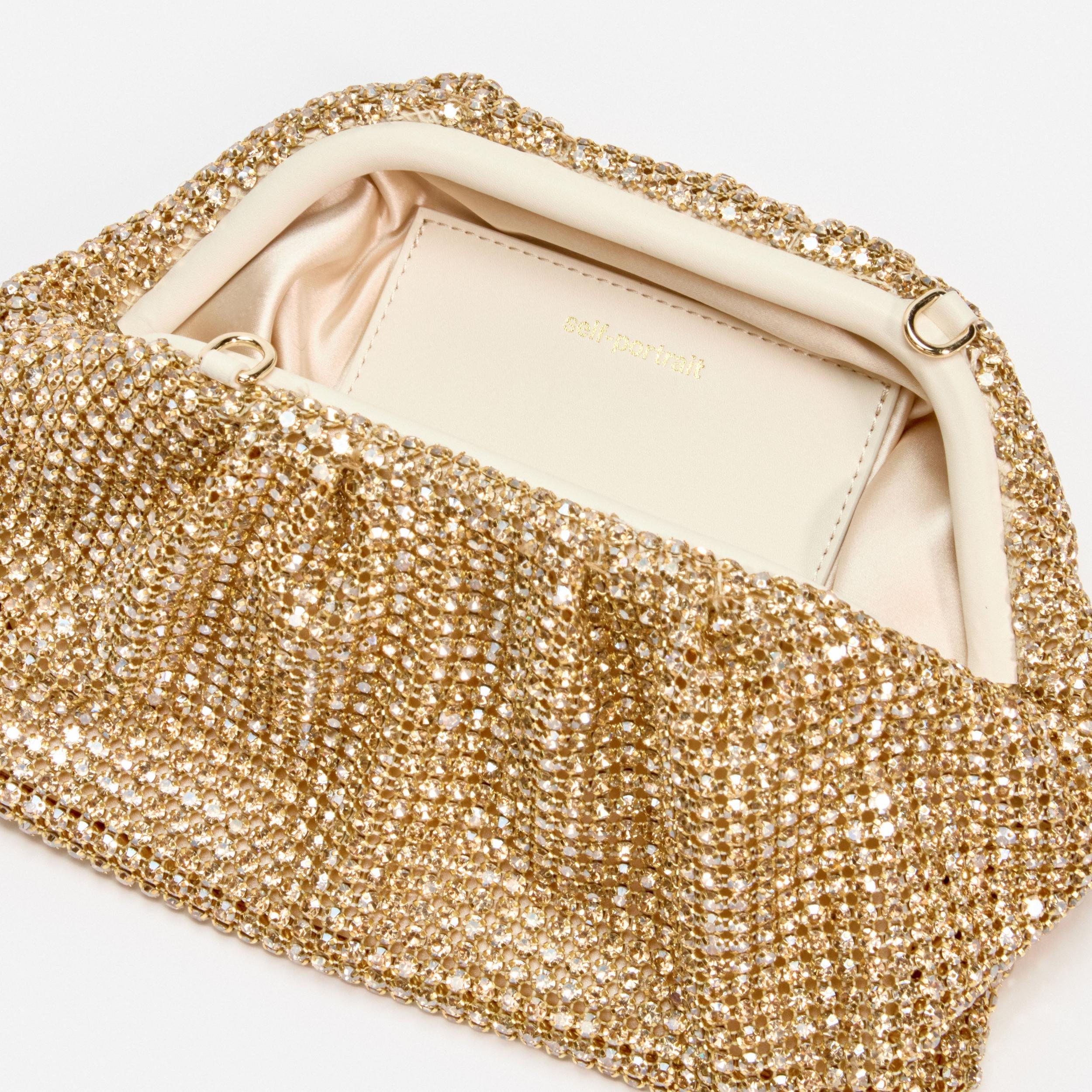 Gold Chainmail  Clutch Bag Product Image
