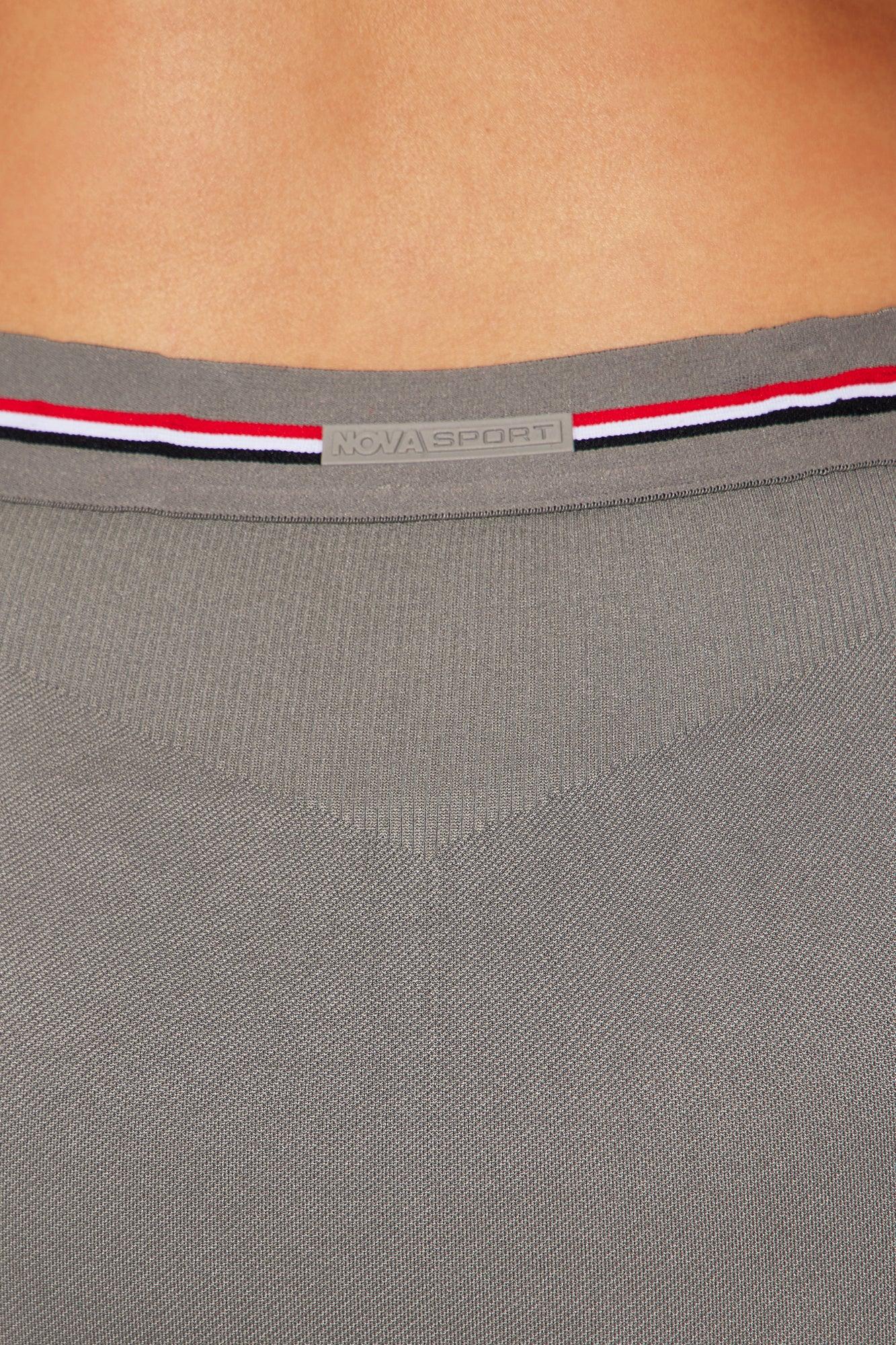 Power Up Flex Seamless Active Legging - Charcoal Product Image