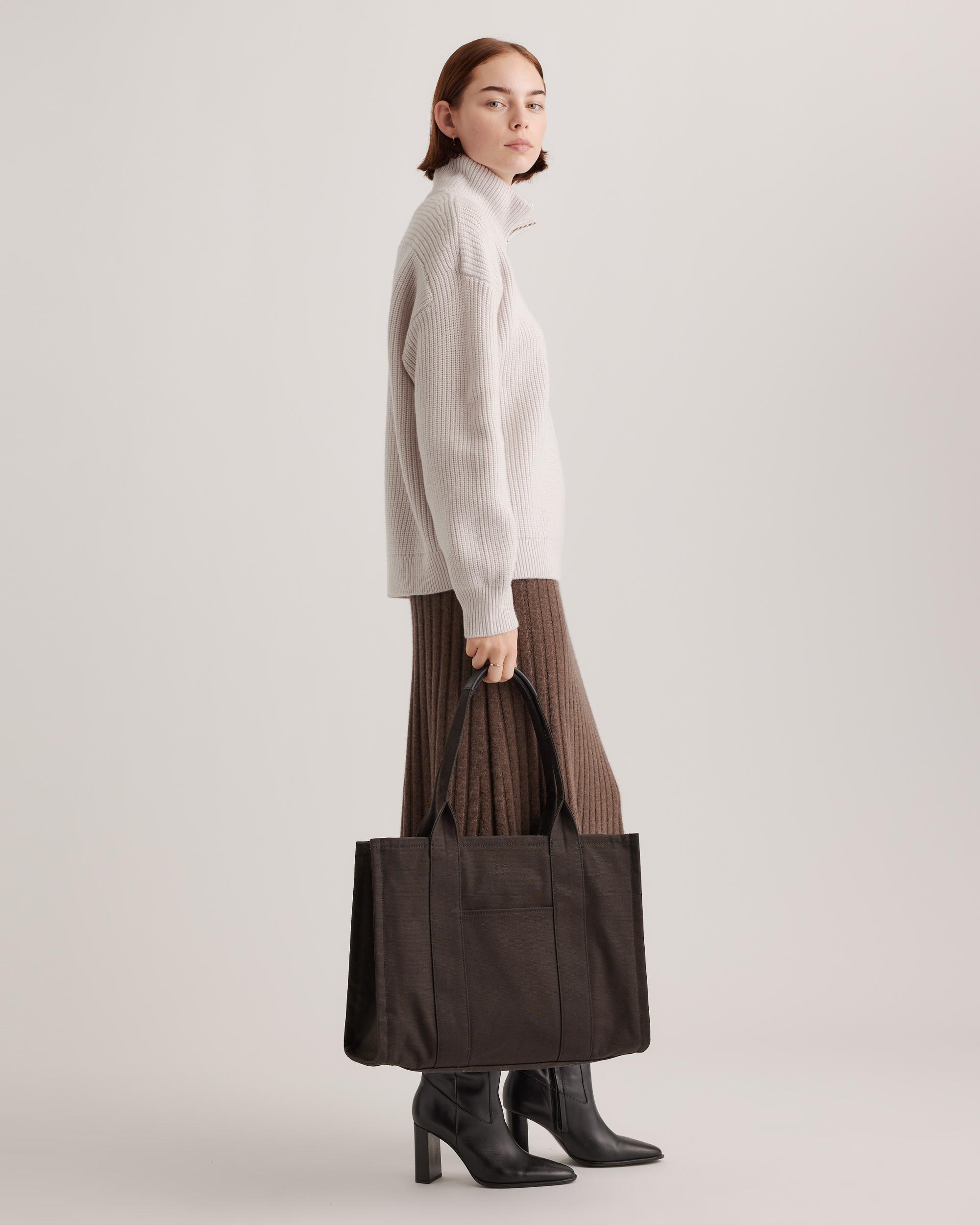 Quince | Women's Organic Canvas Large Tote Organic Cotton Product Image