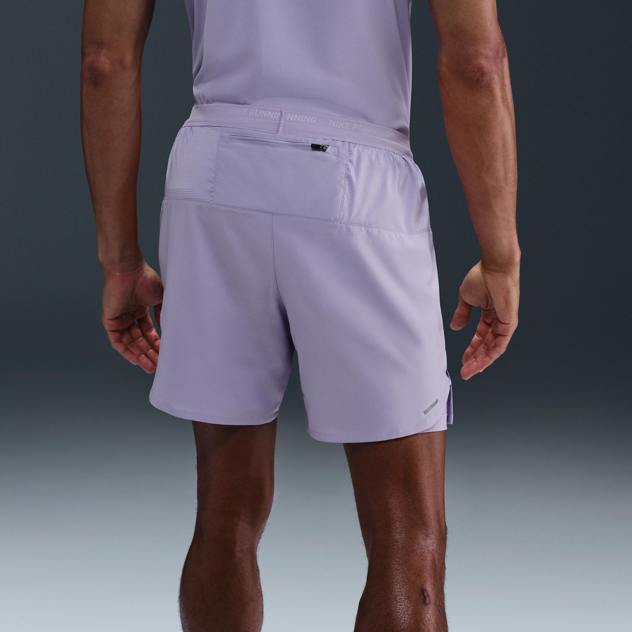 Nike Mens Stride Dri-FIT 7 2-in-1 Running Shorts | DM4759-515 Product Image