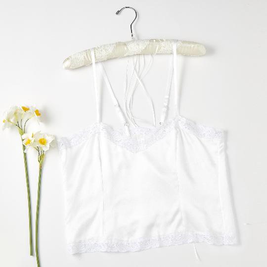 Silk French Knickers | Custom Size Handmade | Melon Shell | 19 Momme | Pure Mulberry Silk | Wedding Lingerie Product Image