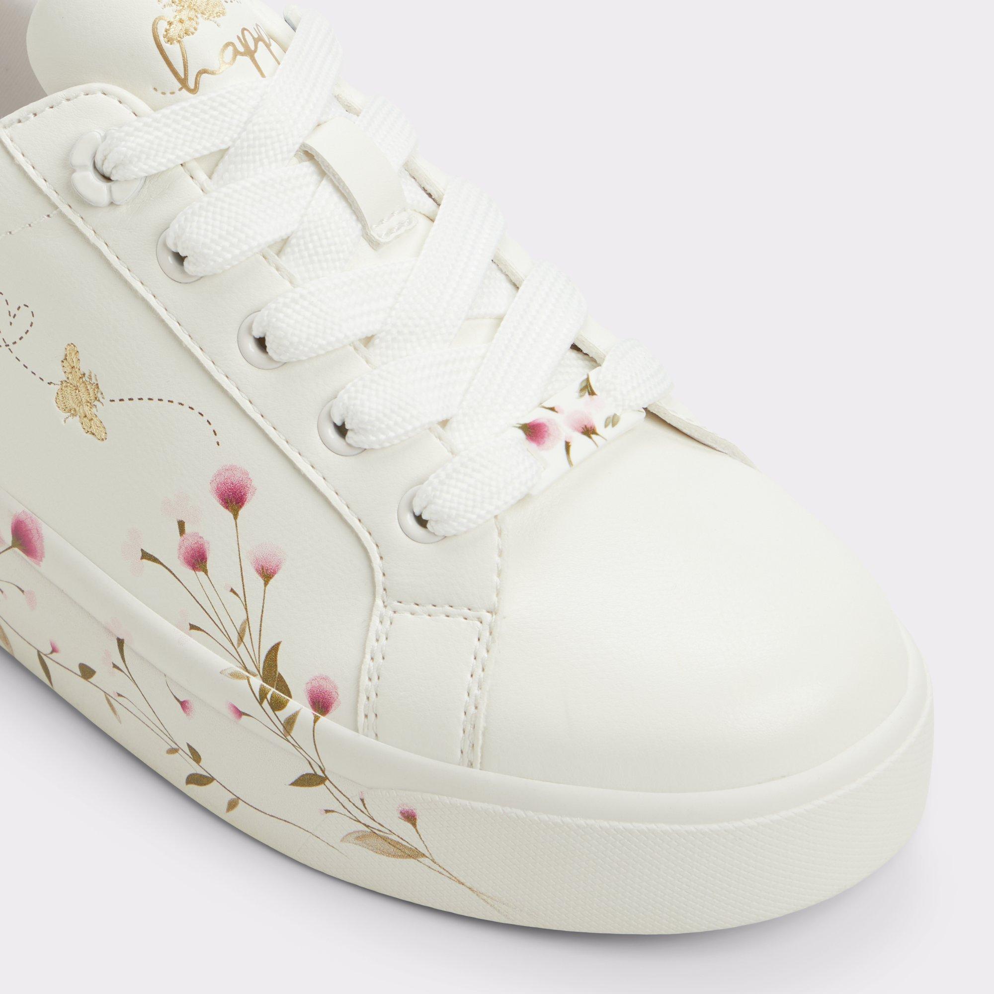 ALDO Wildflowers - Women's Low Top Sneaker Sneakers - Multi Smooth, Size 8.5 Product Image