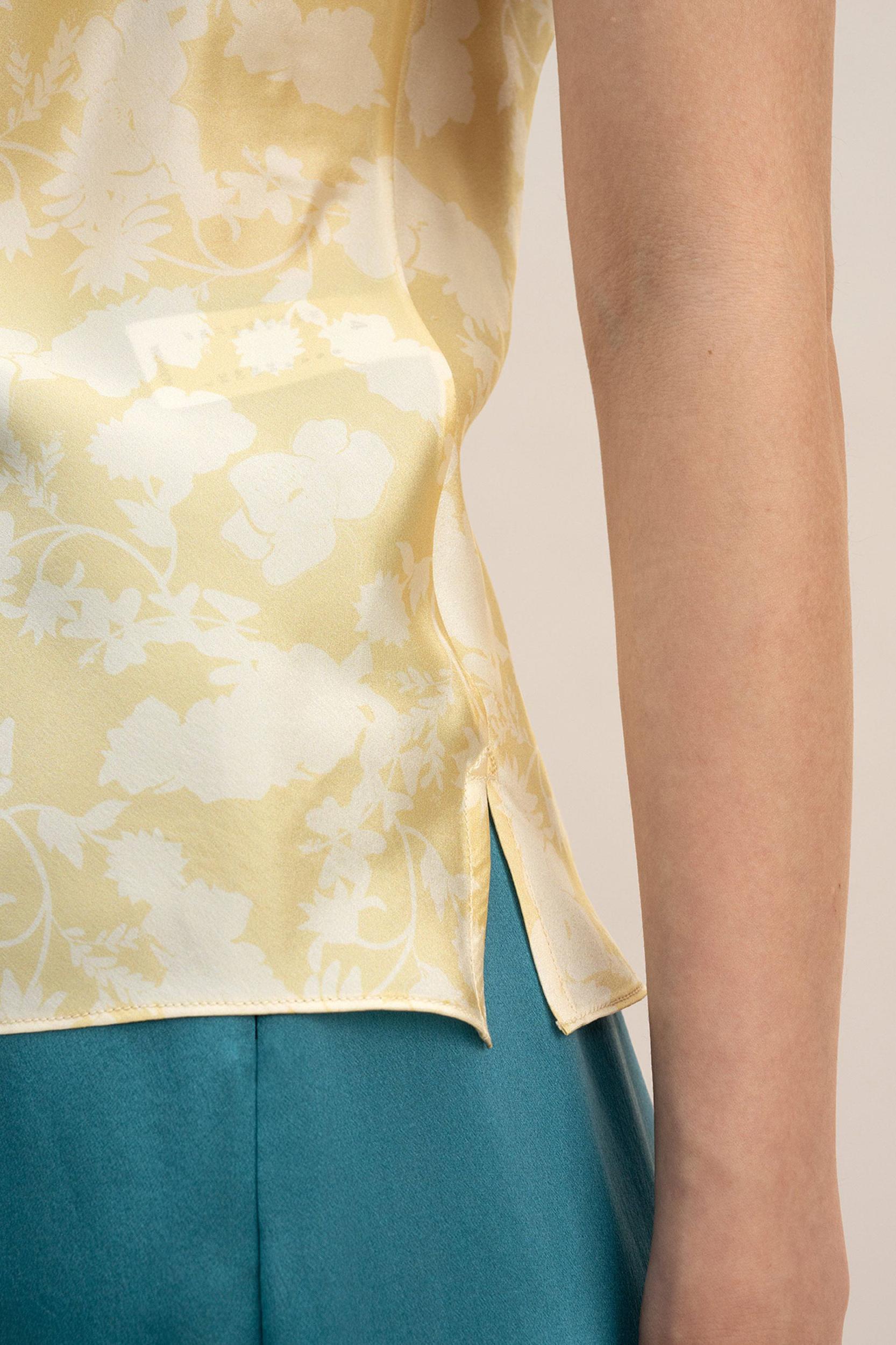 Shadow Print Cowl Neck Cami Product Image