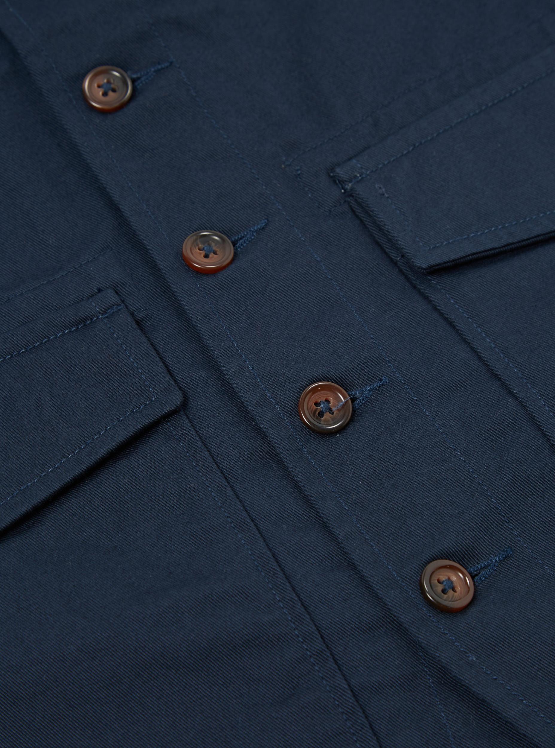 Navy Twill Field Waistcoat Product Image