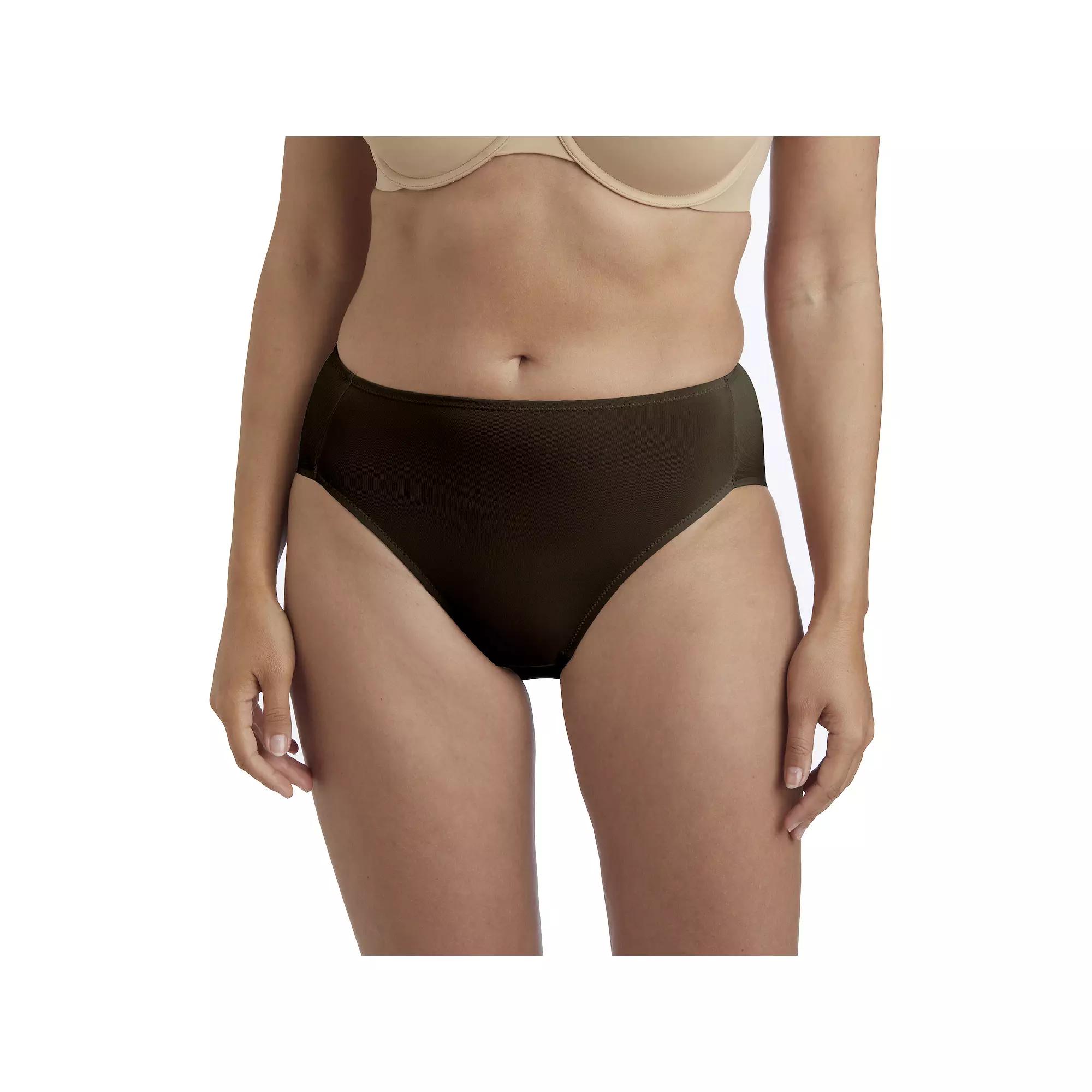 Women's Naomi and Nicole® Panties No Show, No Lines Hi-Cut Brief Panty A214,  Product Image