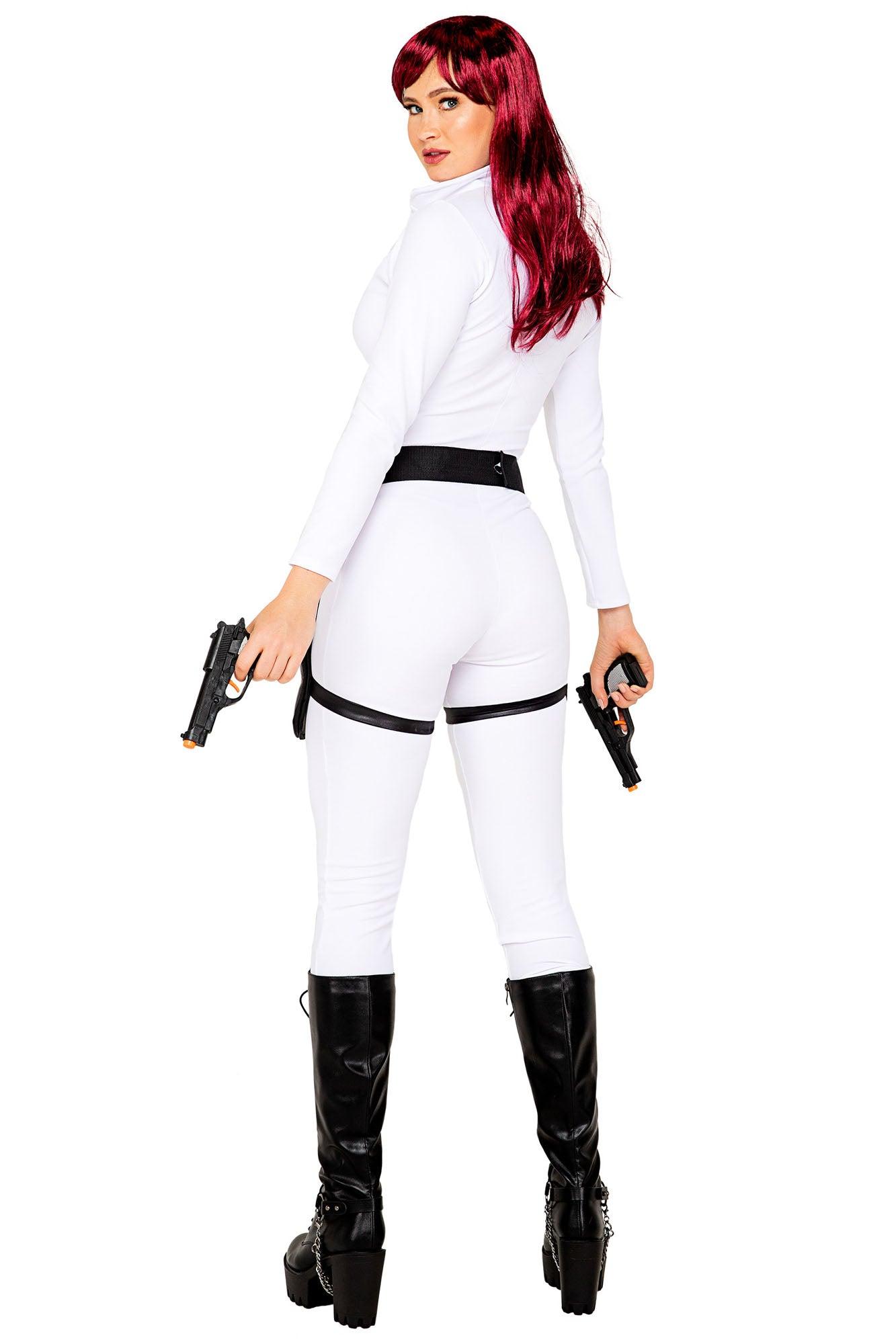 On A Special Mission 2 Piece Costume Set - White/combo Product Image