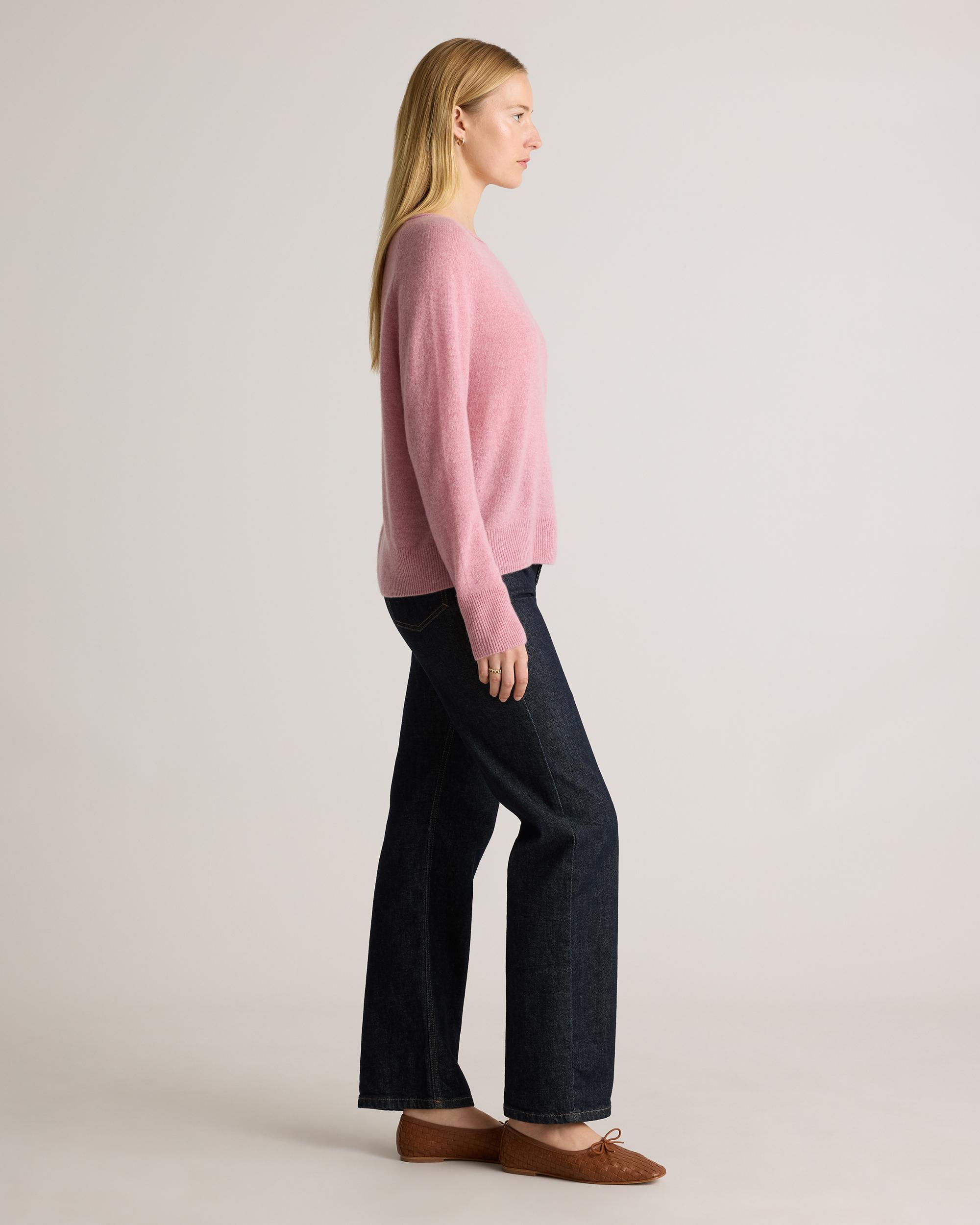 Quince | Women's Mongolian Cashmere Boatneck Sweater Product Image