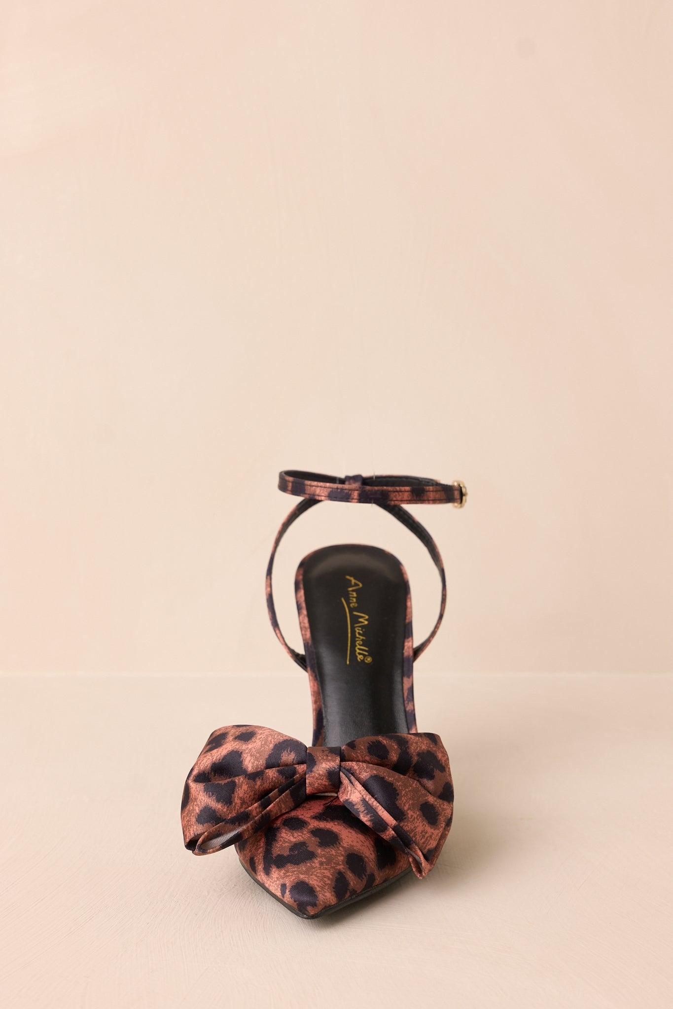 Concrete Jungle Leopard Print Heels Product Image