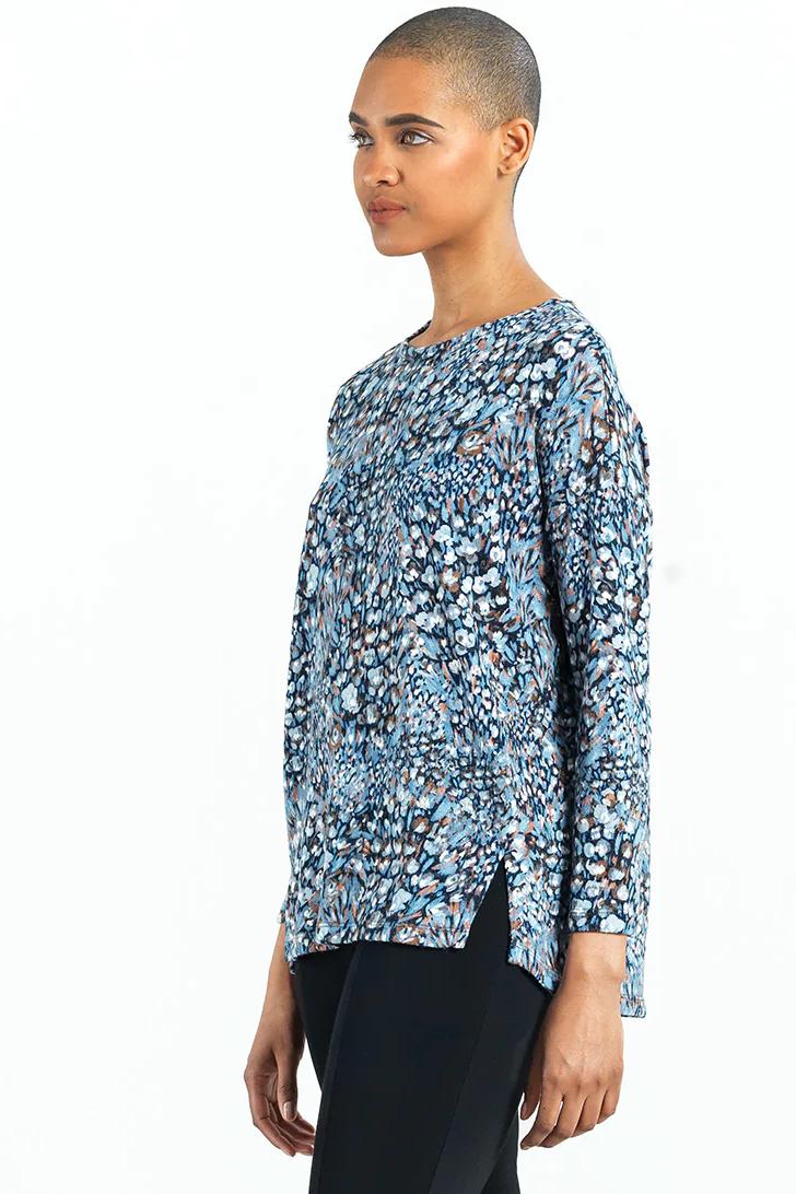 Clara Sunwoo Textured Vented Sweater Tunic Product Image