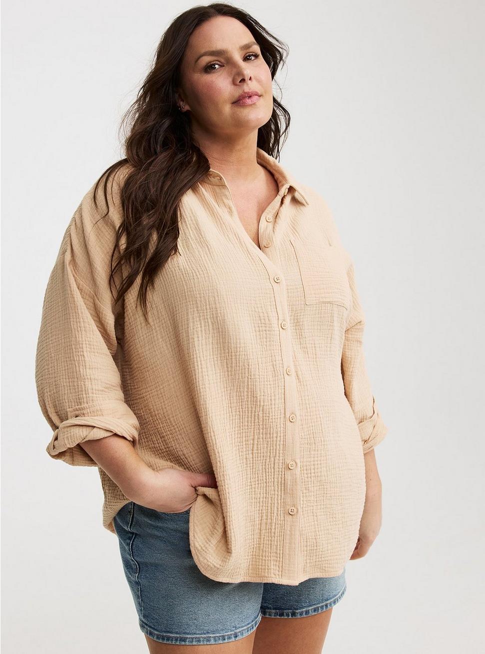 Drop Shoulder Shirt Product Image