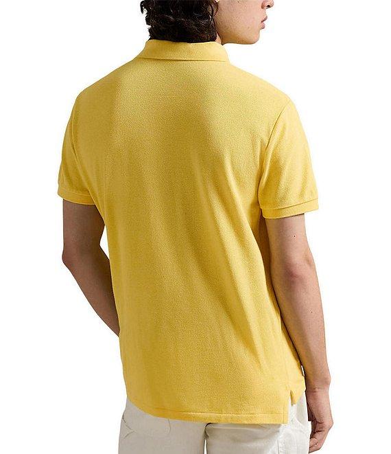Polo Ralph Lauren Classic Fit Solid Cotton Mesh Polo Shirt Product Image
