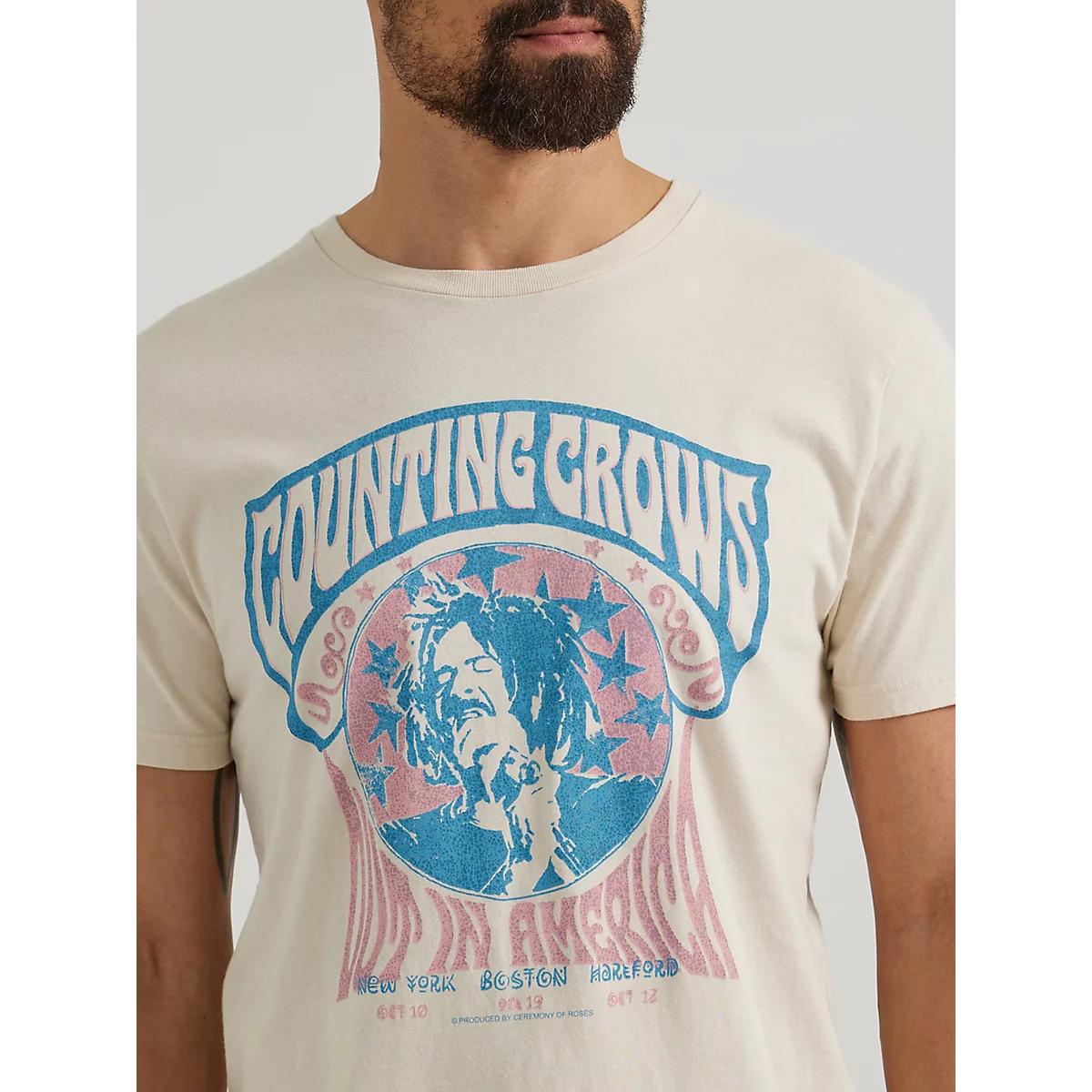 Men's Counting Crows Graphic T-Shirt in Oatmeal Product Image