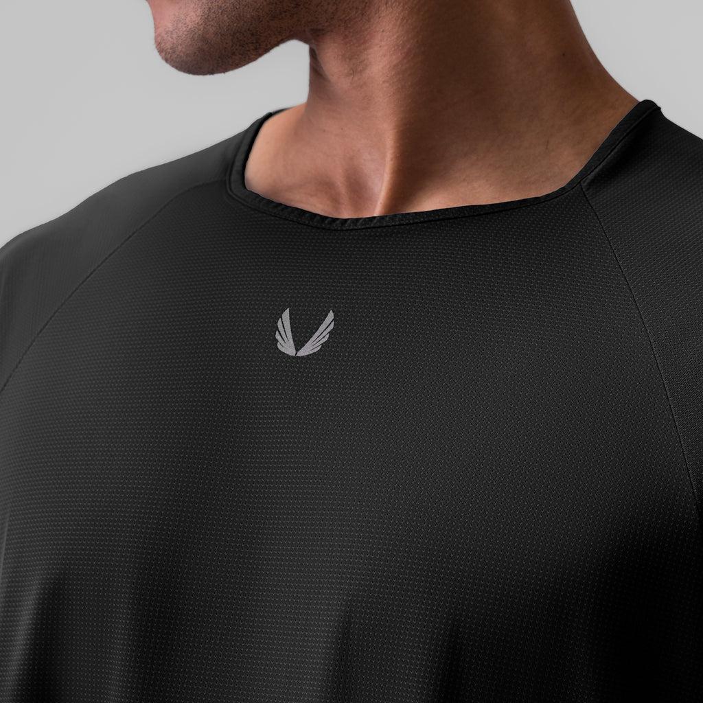 1089. Ice-Skin™ Oversized Tee - Black Product Image