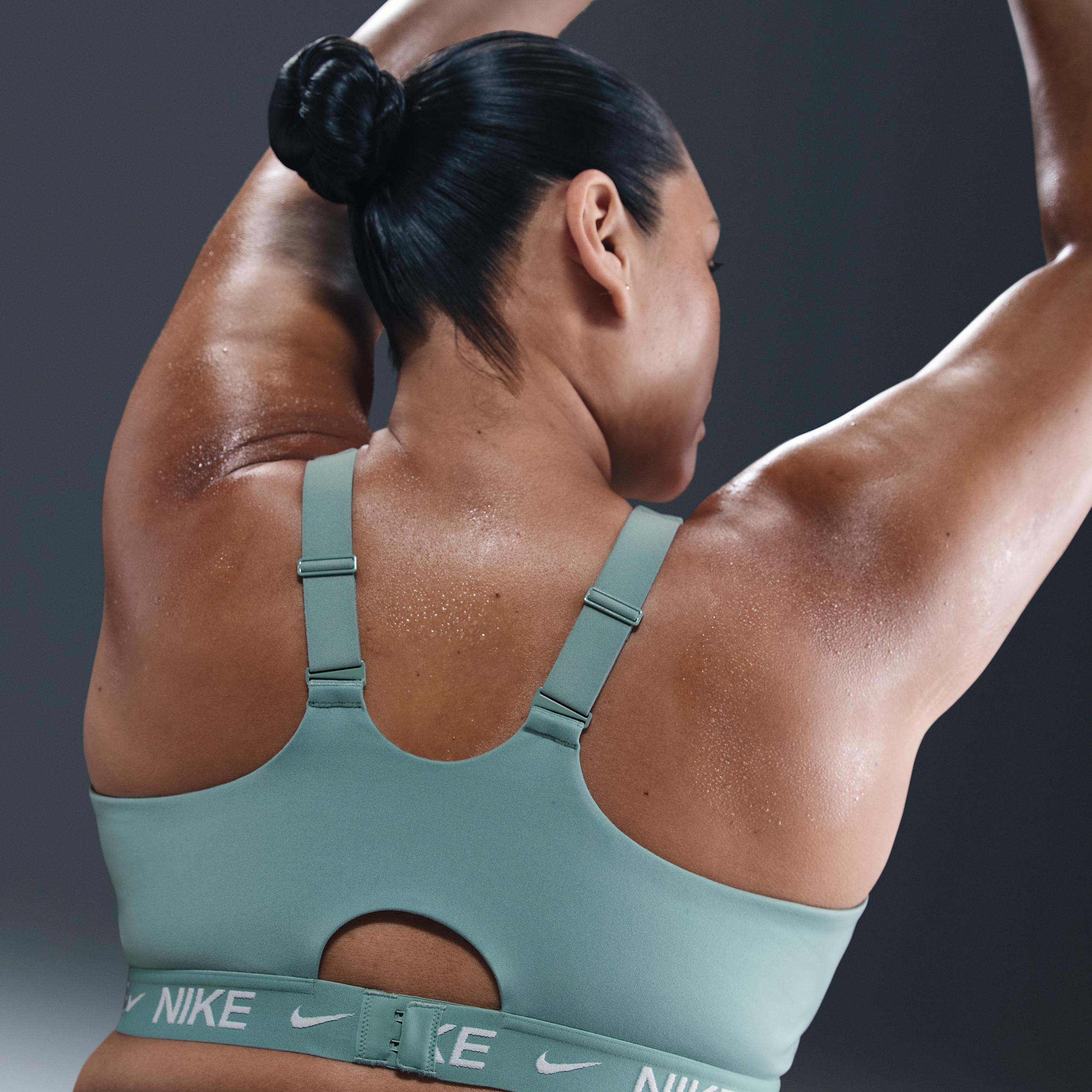 Nike Indy High Support Women's Padded Adjustable Sports Bra (Plus Size) Product Image