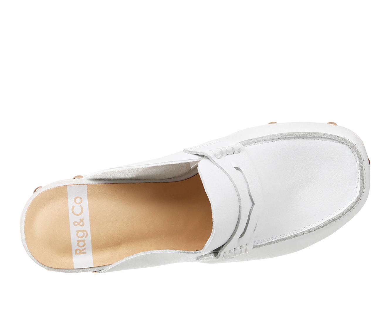 Women's Rag & Co Lyrac Recycled Leather Platform Clogs Product Image