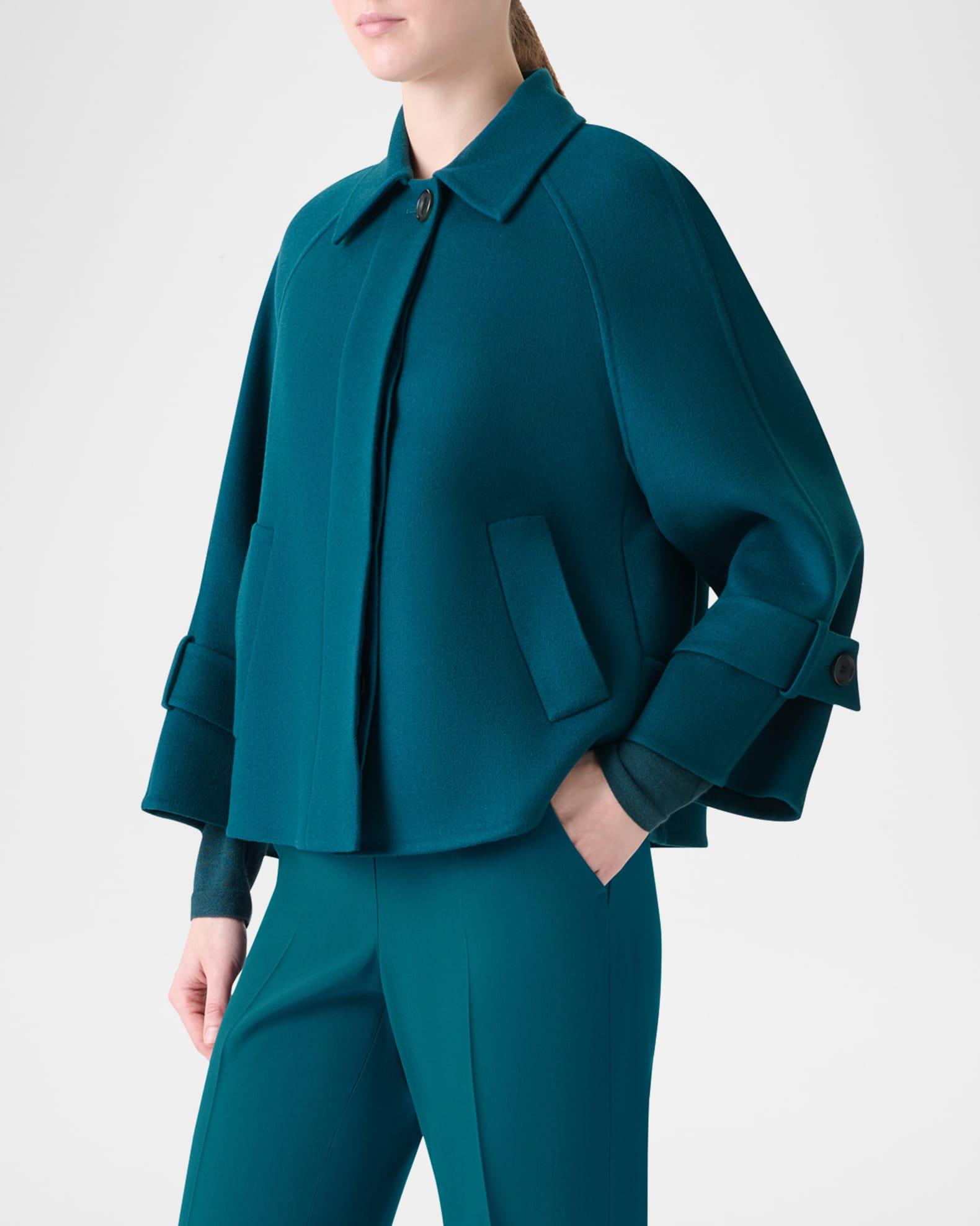 Alisa Cashmere Double-Face A-Line Jacket Product Image