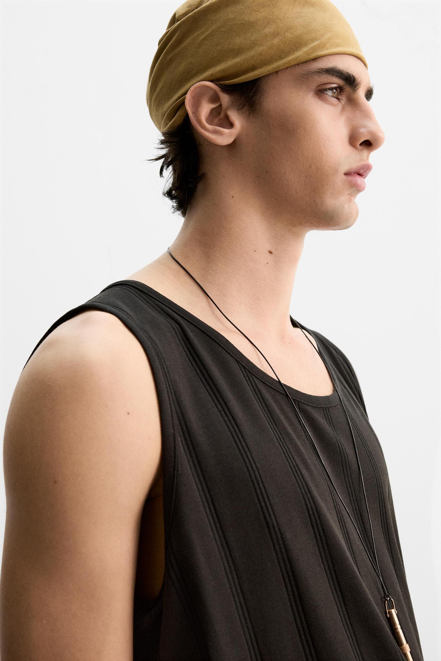 TEXTURED TANK TOP Product Image