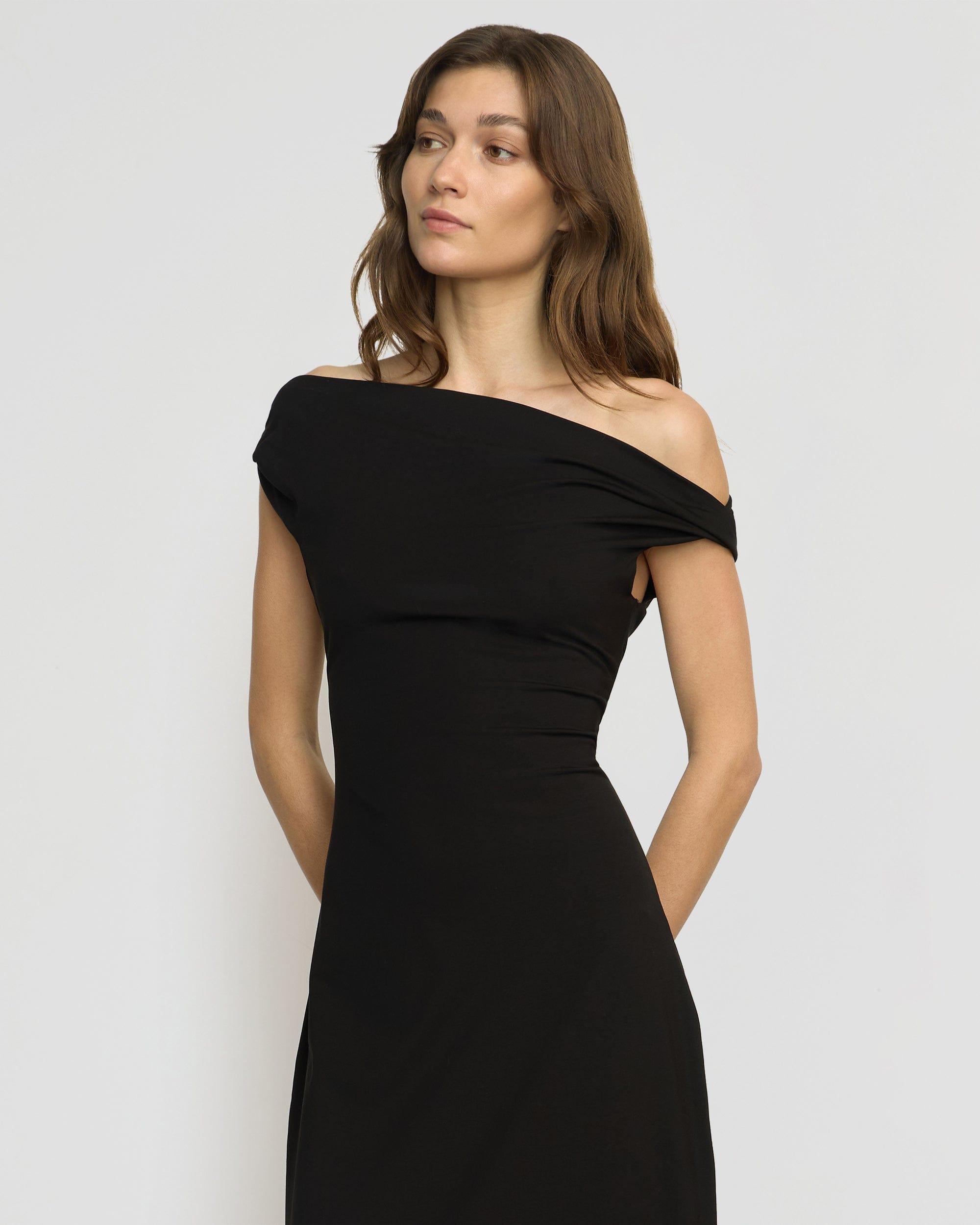 Iryna Asymmetric Off-Shoulder Dress Product Image
