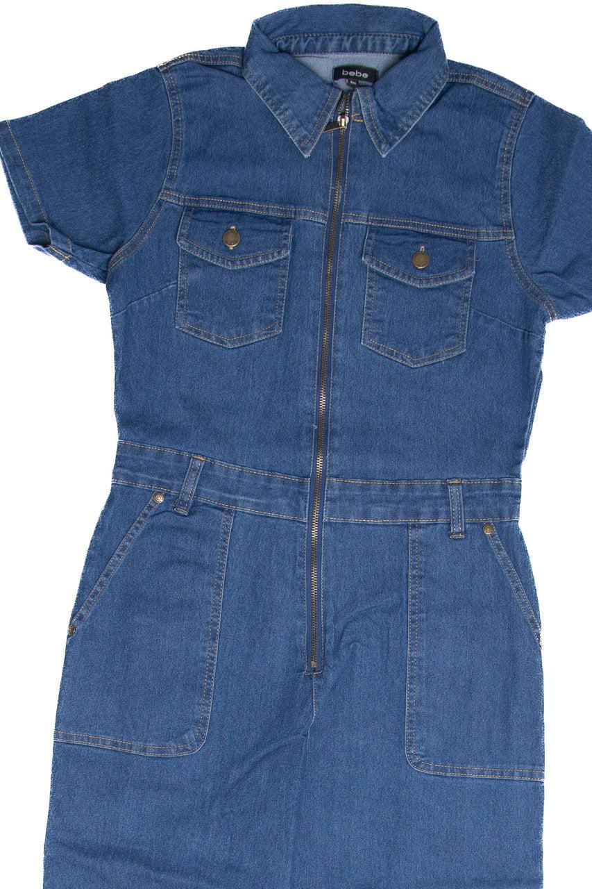 Denim Boiler Suit Product Image