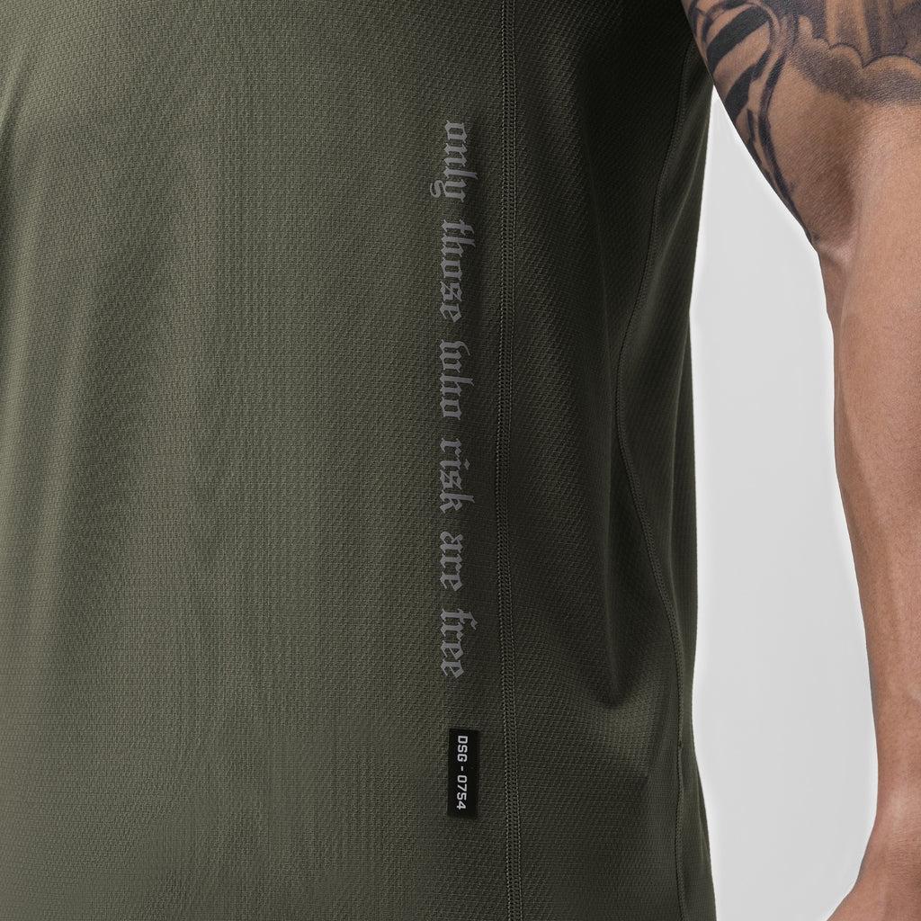 0754. AeroSilver® Training Singlet - Olive Product Image