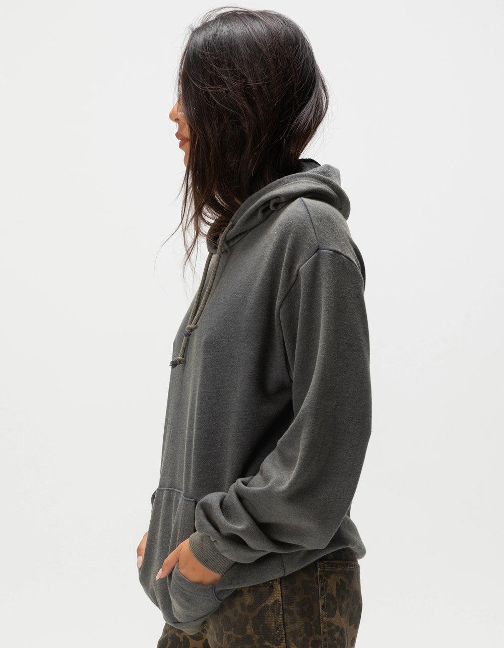 RSQ Womens Support Live Music Hoodie - GRAY Product Image