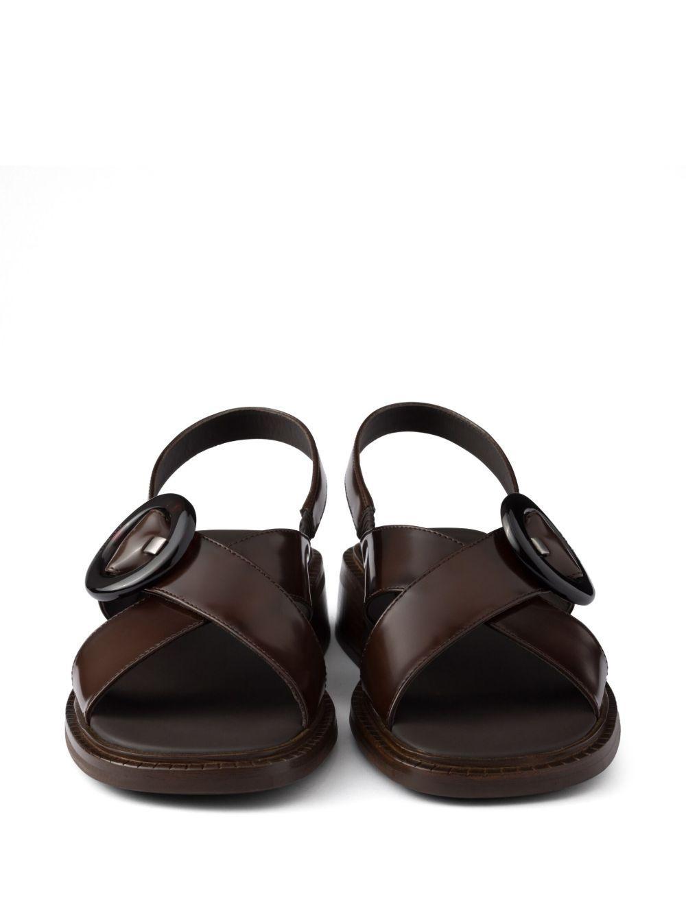 buckled sandals Product Image