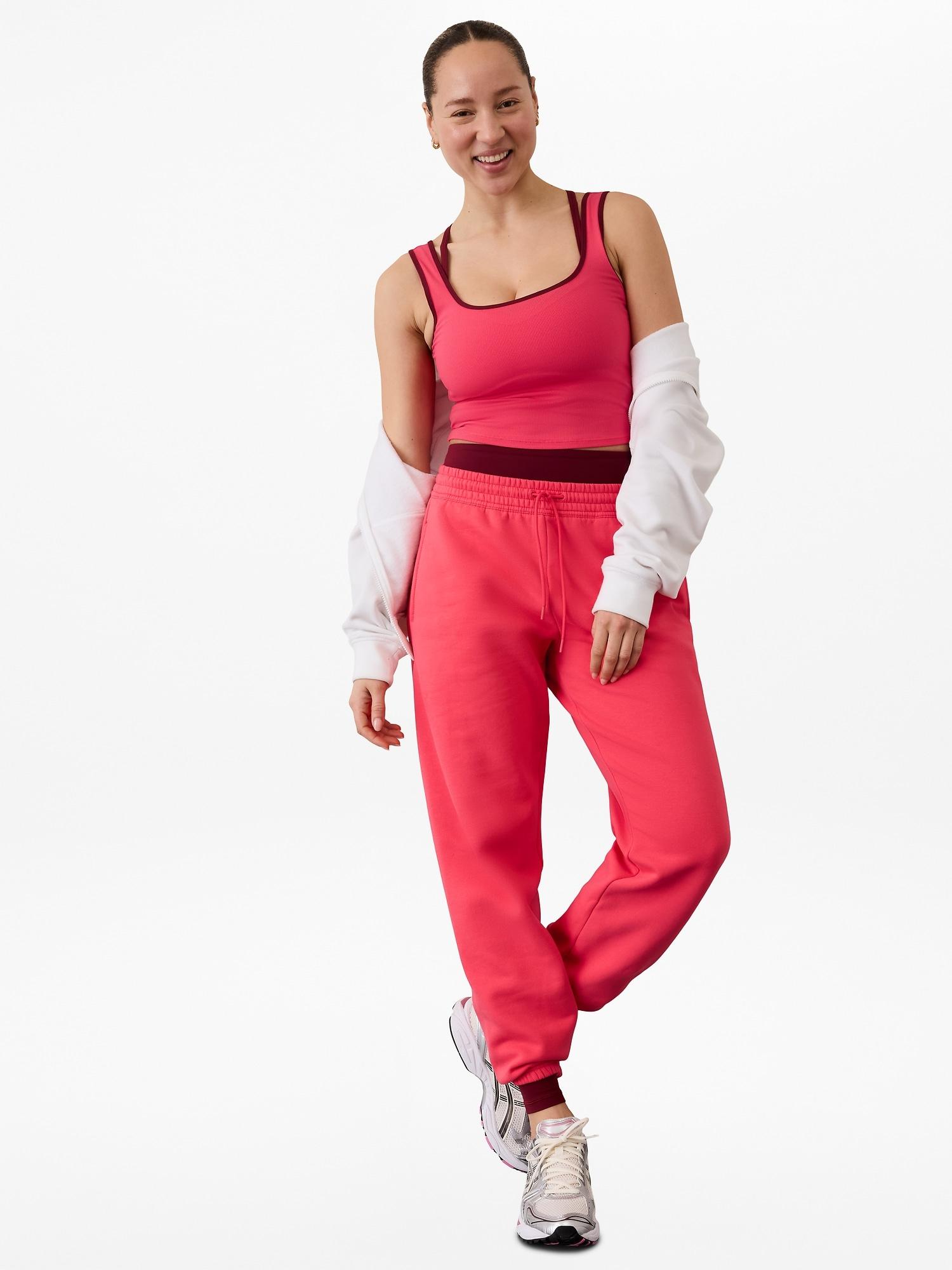 Signature Rib Square Neck Crop Tank Product Image