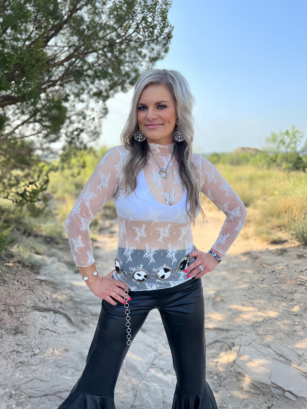 Turquoise Zebra Navajo Handcrafted Sterling Necklace Product Image