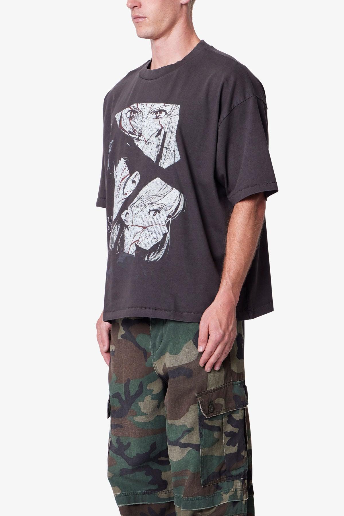 Glass Forest Tee - Washed Black Product Image