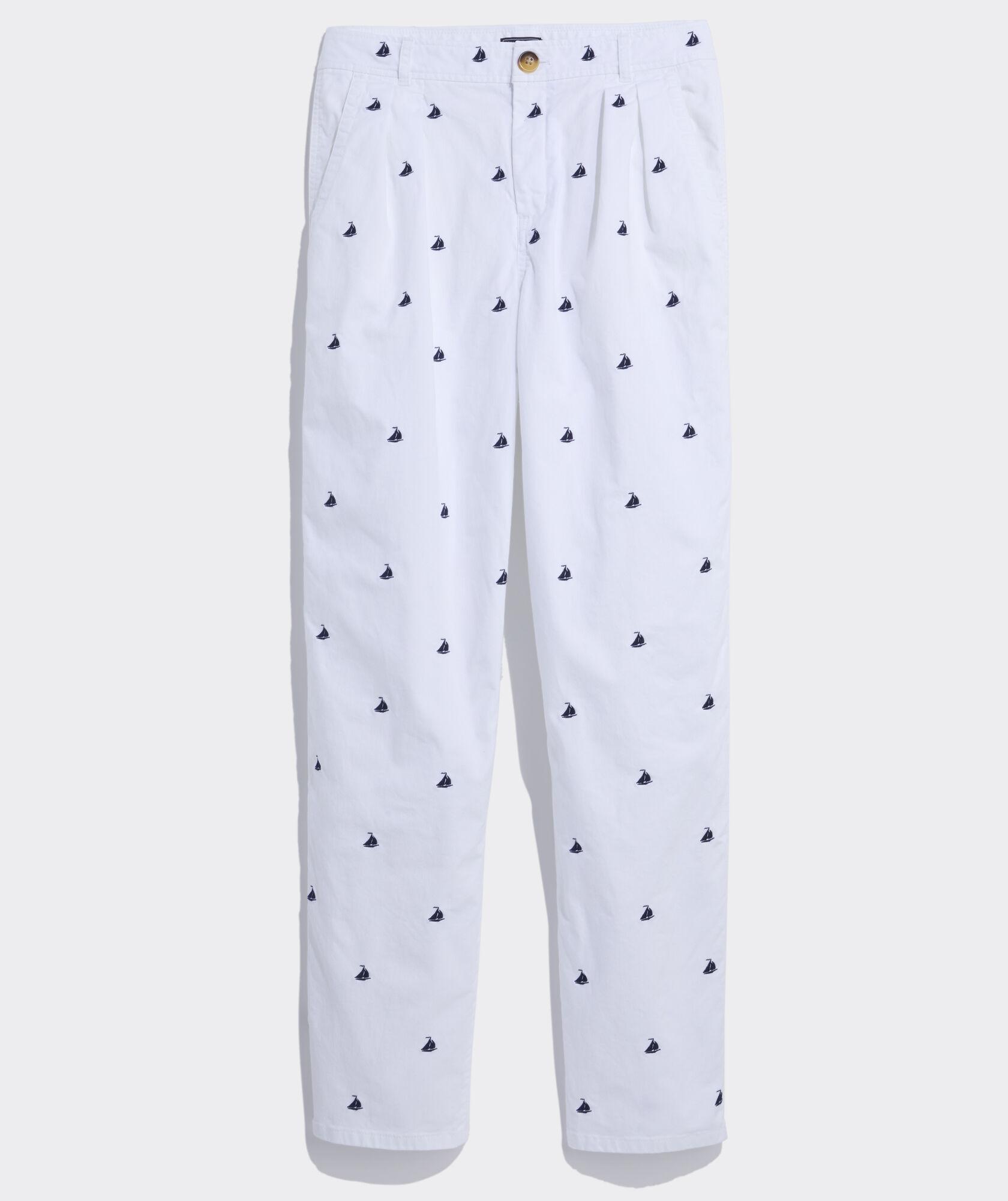 Embroidered Relaxed Chino Product Image