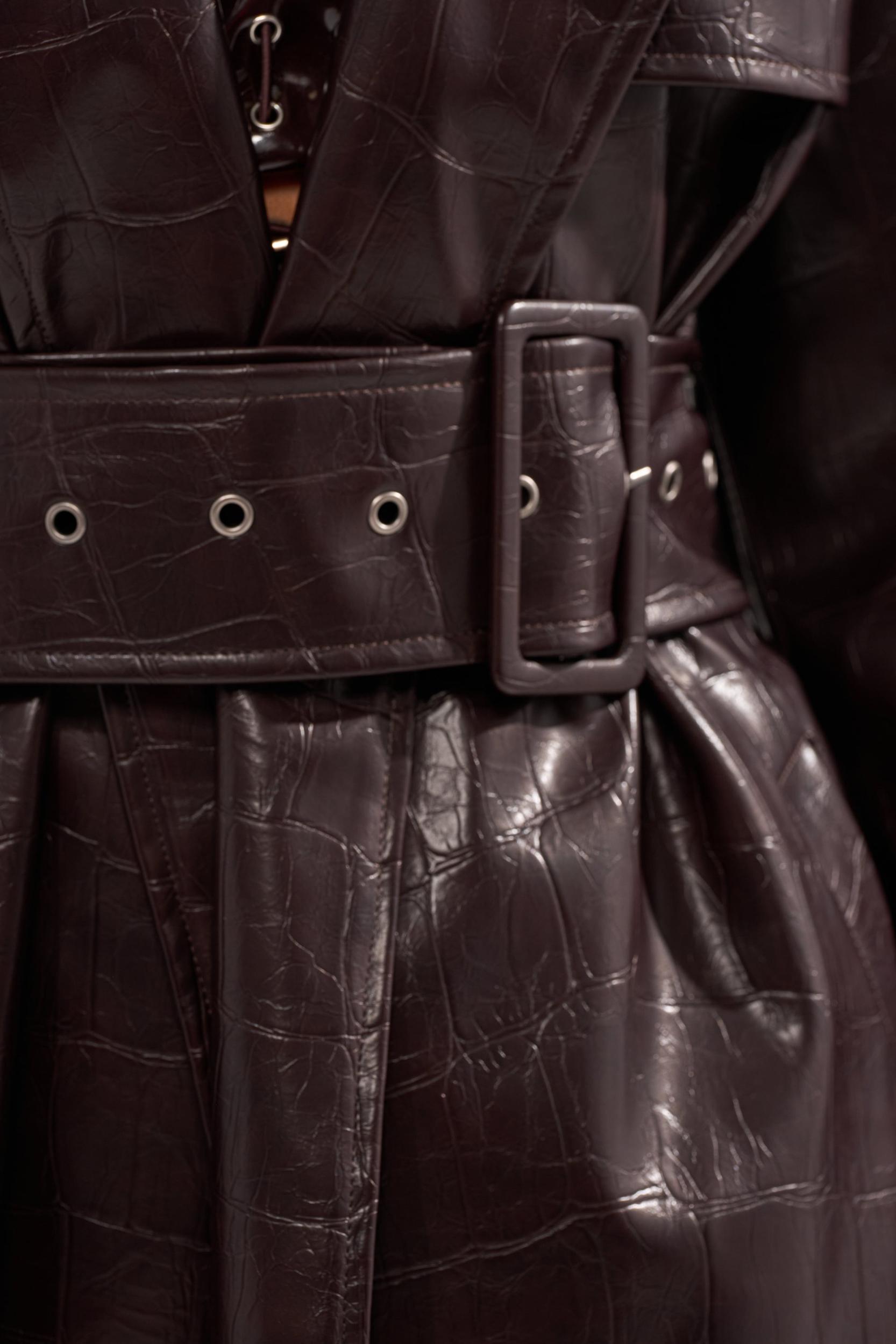 EMBOSSED CROC TRENCH Product Image