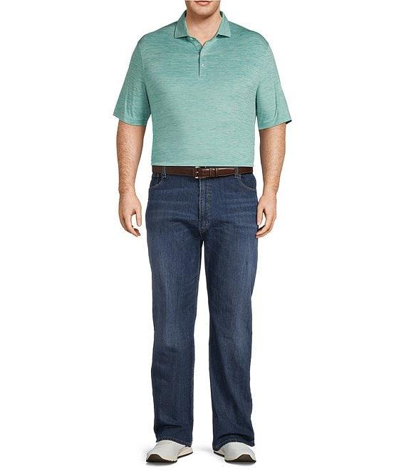 Johnnie-O Big & Tall Hurron Performance Stretch Short Sleeve Polo Shirt Product Image