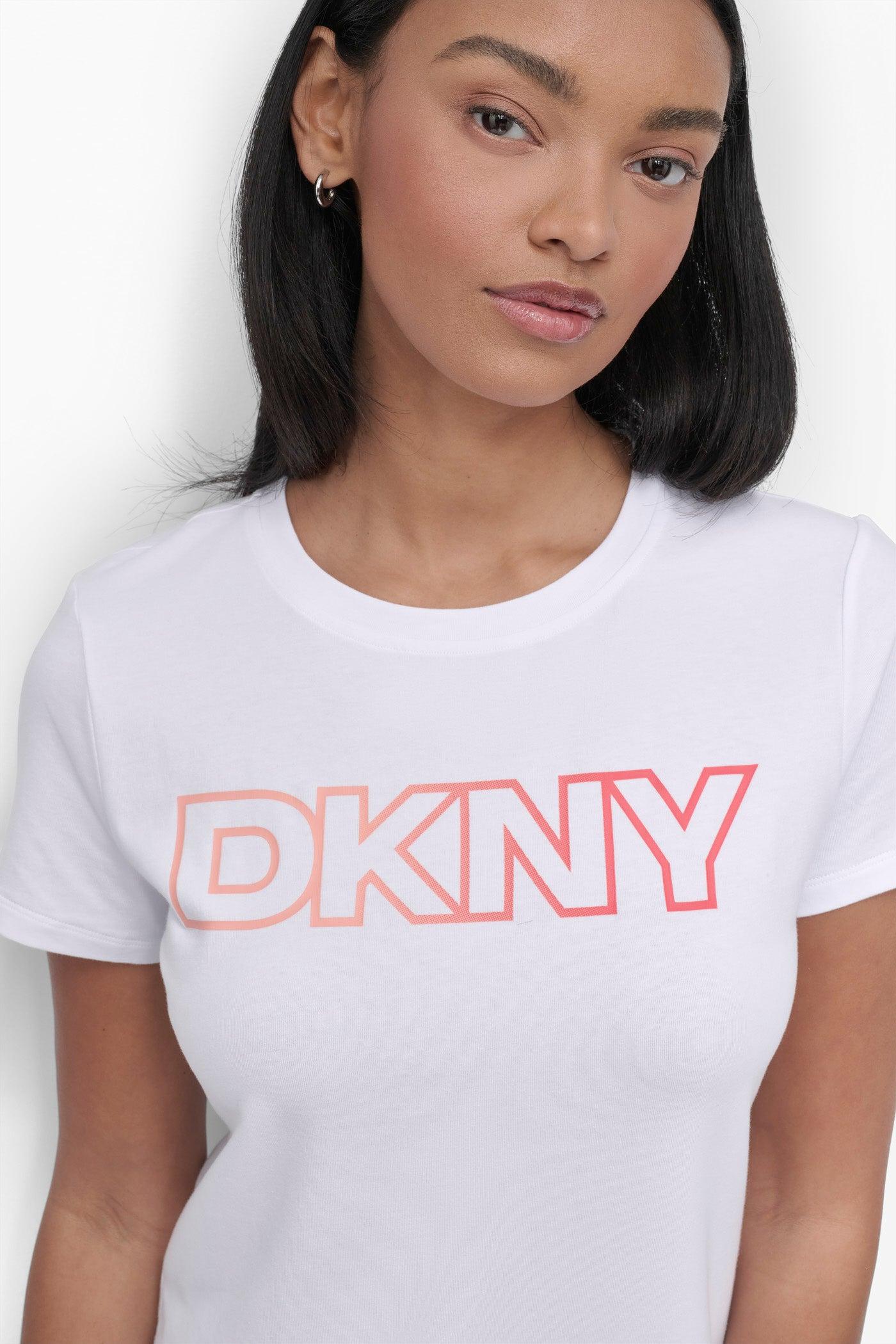 OMBRE OUTLINE LOGO CREW NECK TEE Product Image