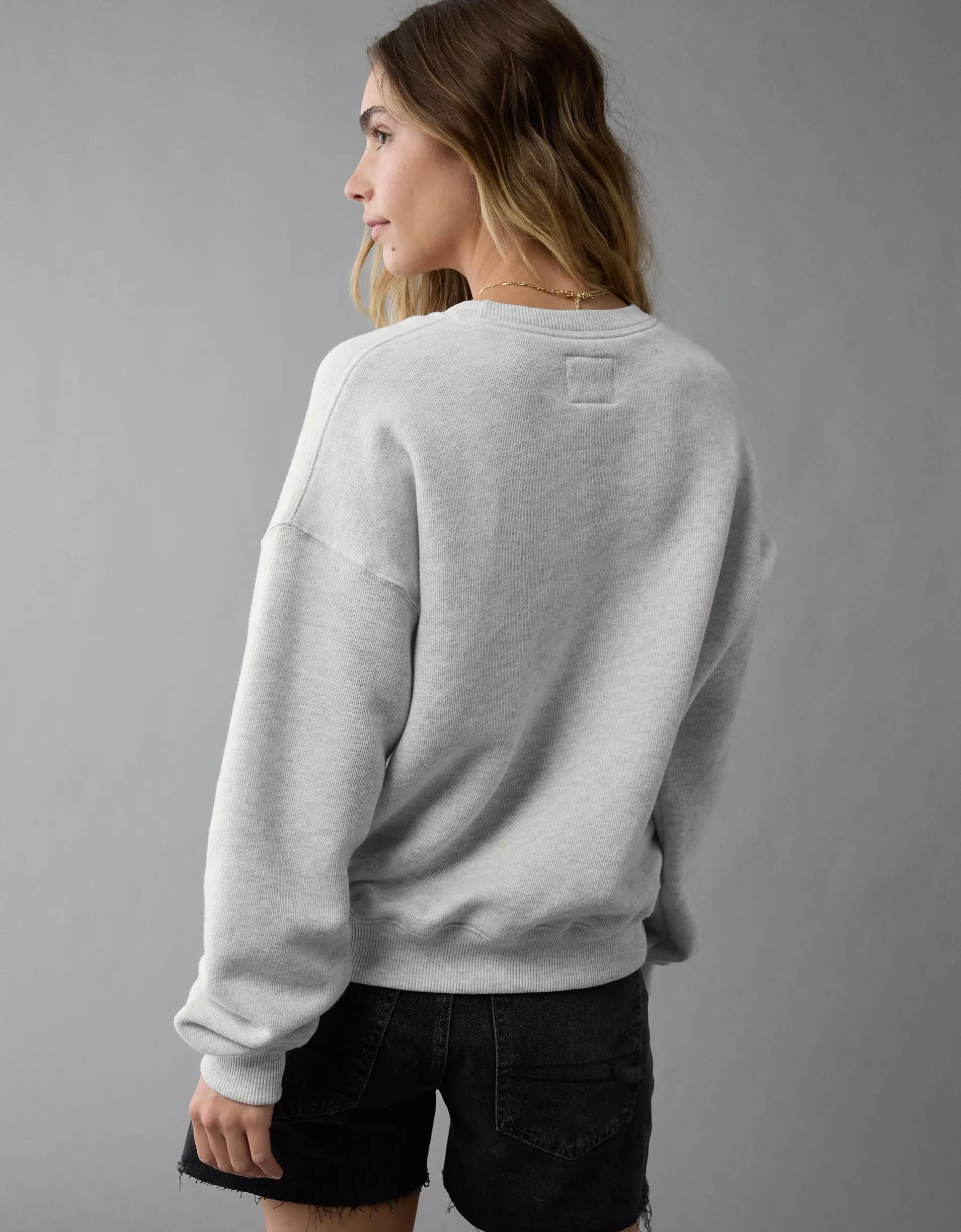 AE Relaxed Fit Pride Graphic Sweatshirt Product Image