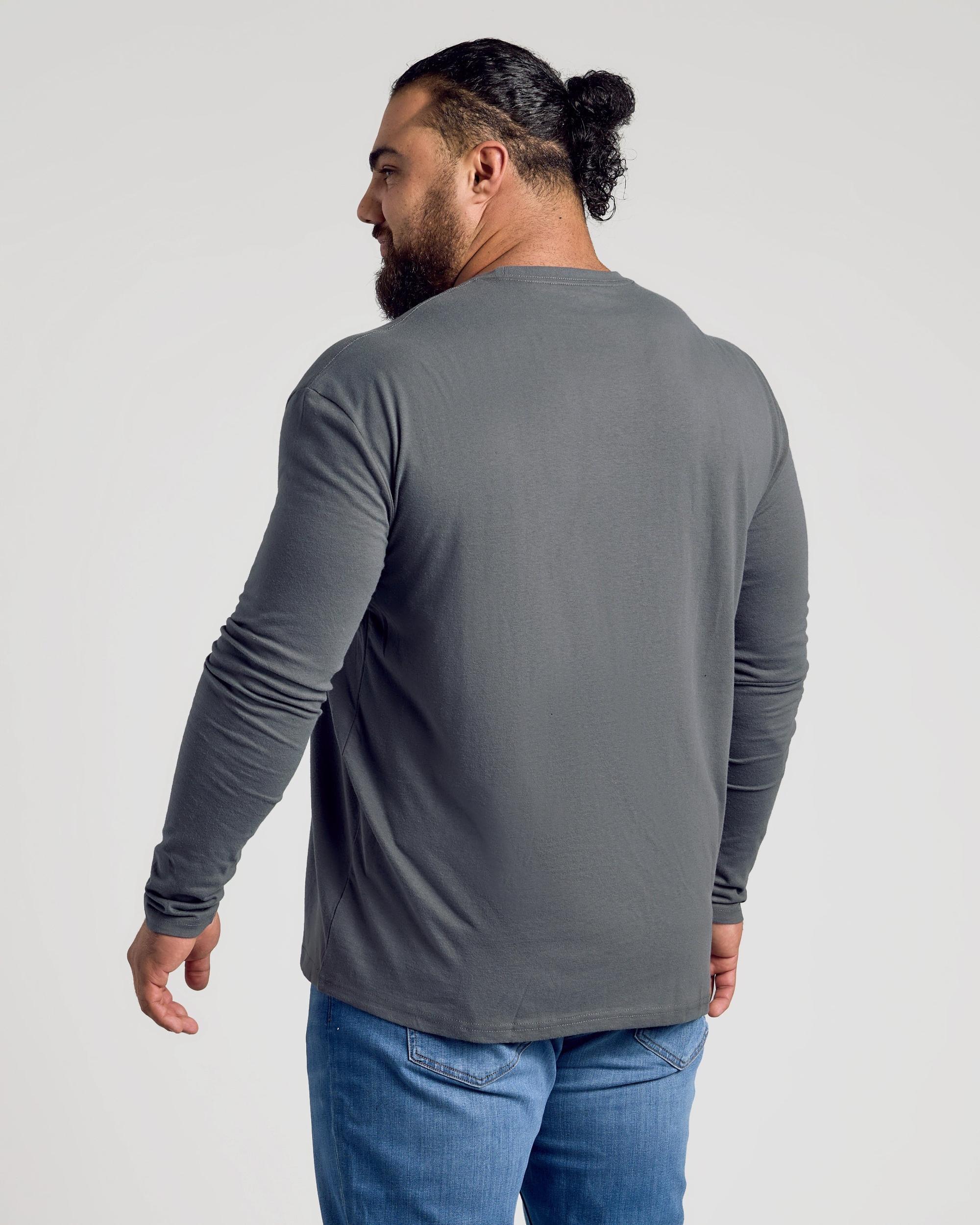 Carbon Classic Long Sleeve Crew Neck Product Image