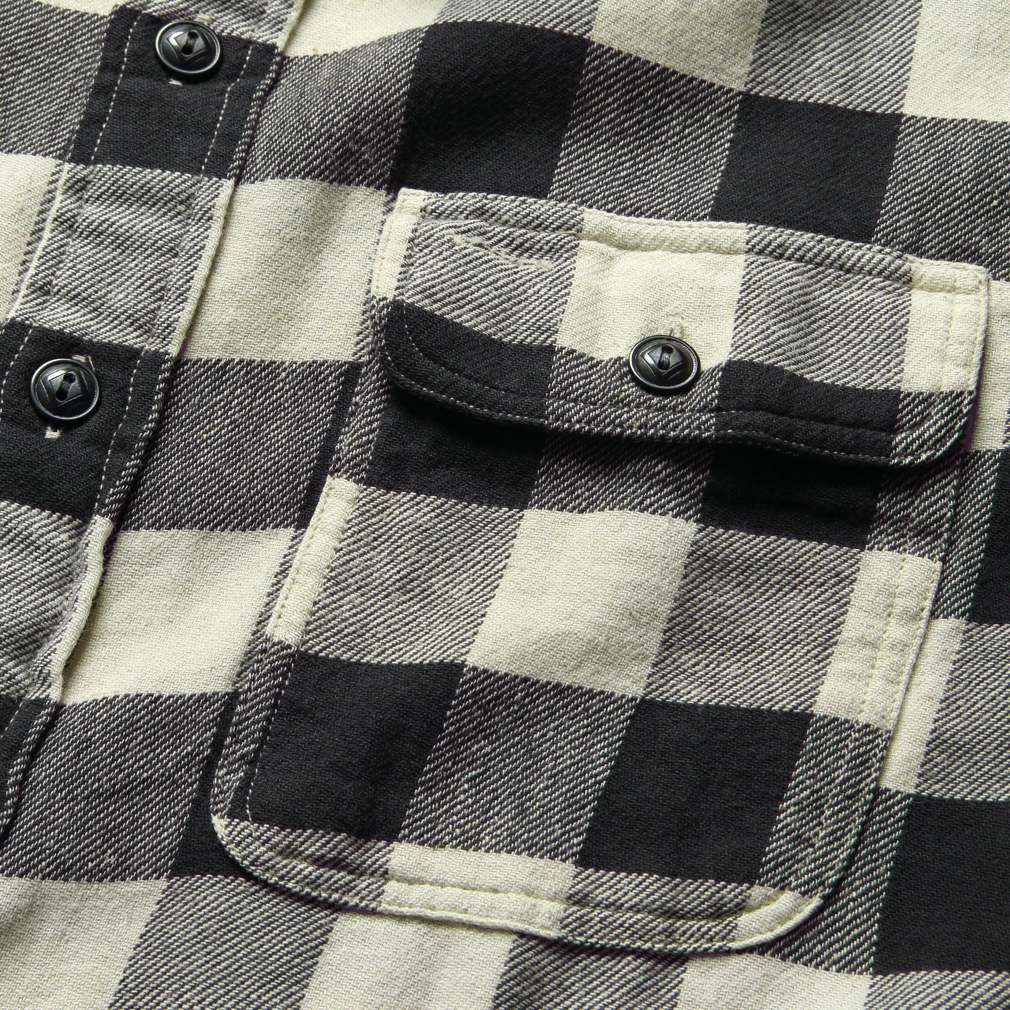 Matlock Workshirt - Black/Cream Product Image