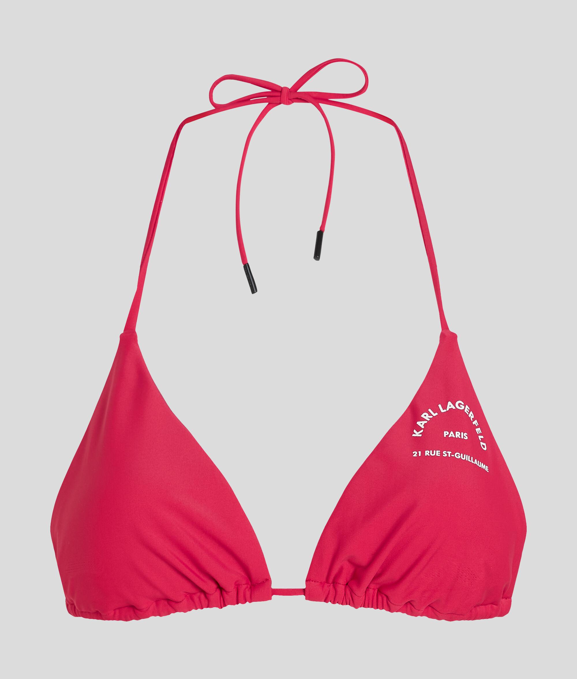 RUE ST-GUILLAUME WRAP-AROUND TRIANGLE BIKINI TOP Product Image