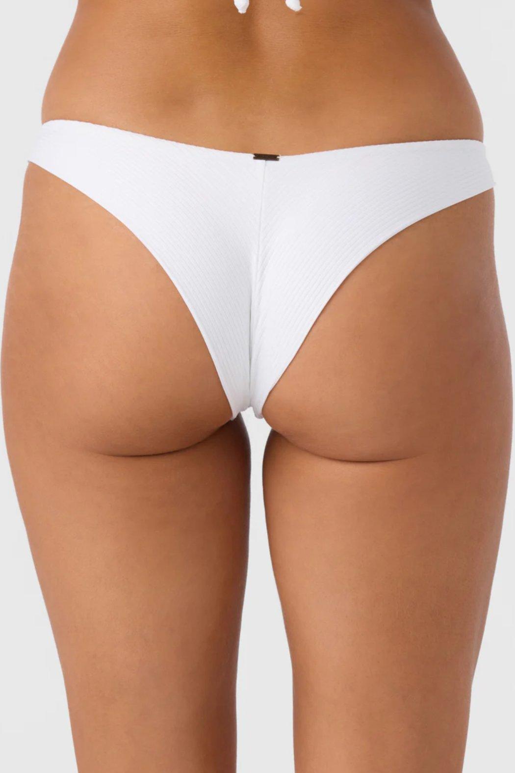 Saltwater Solids Rib Hermosa Skimpy Bottoms Product Image