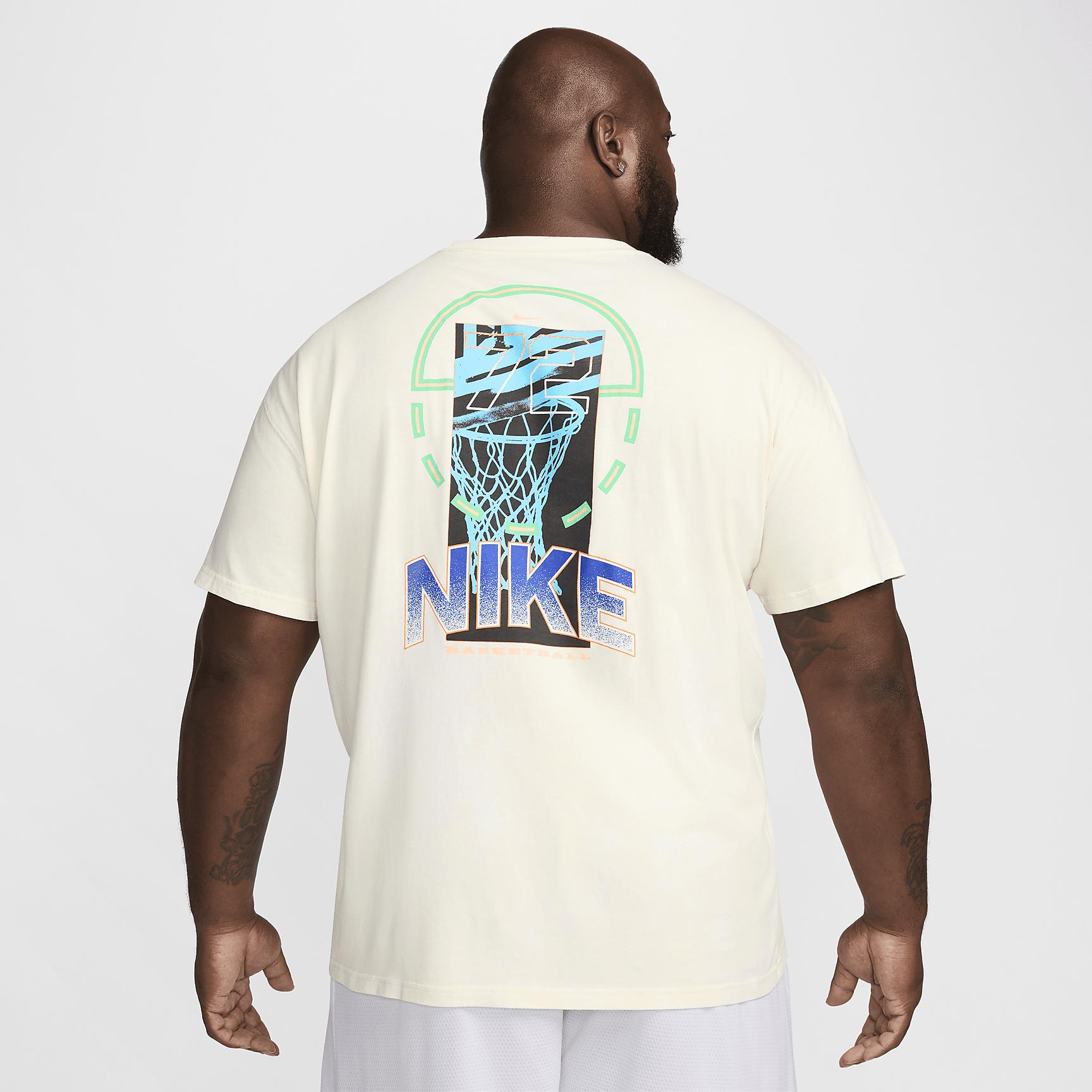 Nike Mens Max90 Basketball T-Shirt | FZ8093-113 Product Image