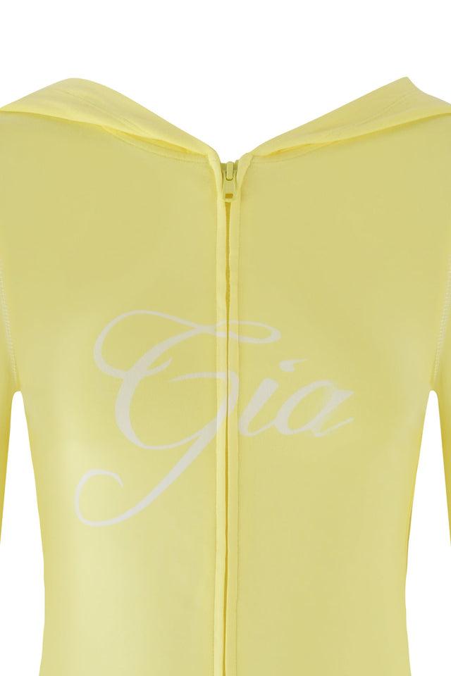 BLARE HOODIE - YELLOW : PALE YELLOW Product Image