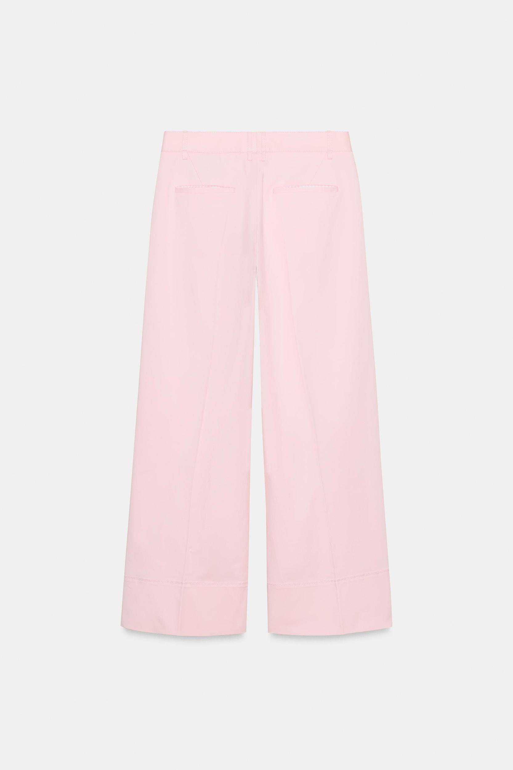 PLEATED CHINO PANTS Product Image