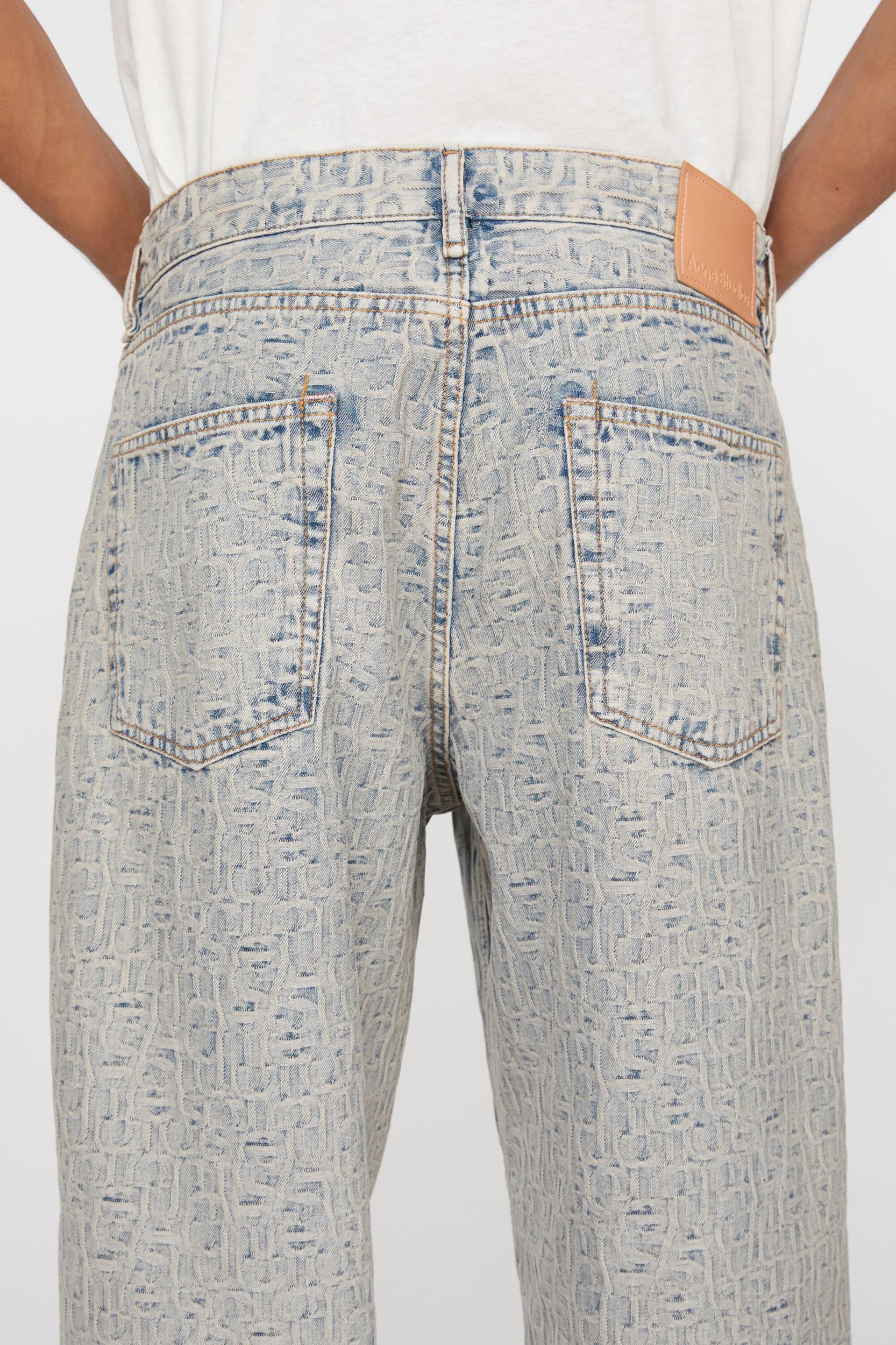 Loose fit jeans - 1981M Monogram Product Image