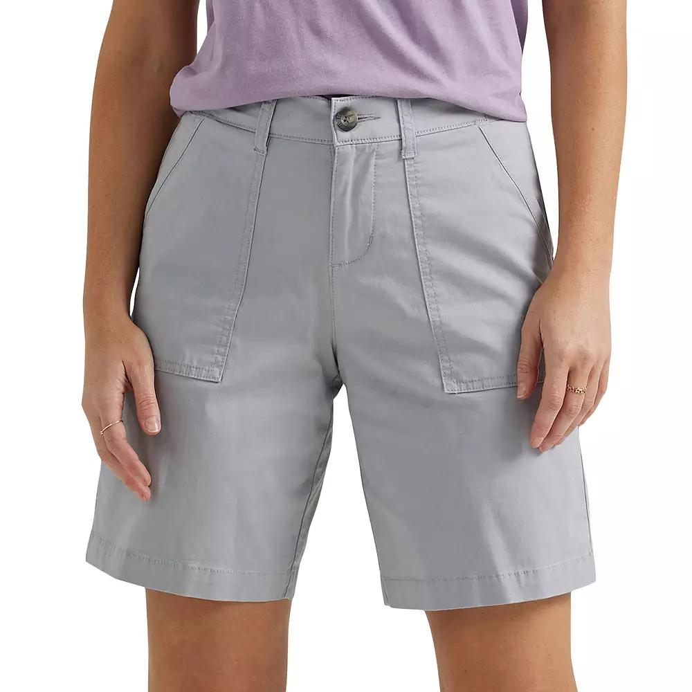 Womens Lee Ultra Lux Comfort Flex to Go Utility Bermuda Shorts Product Image
