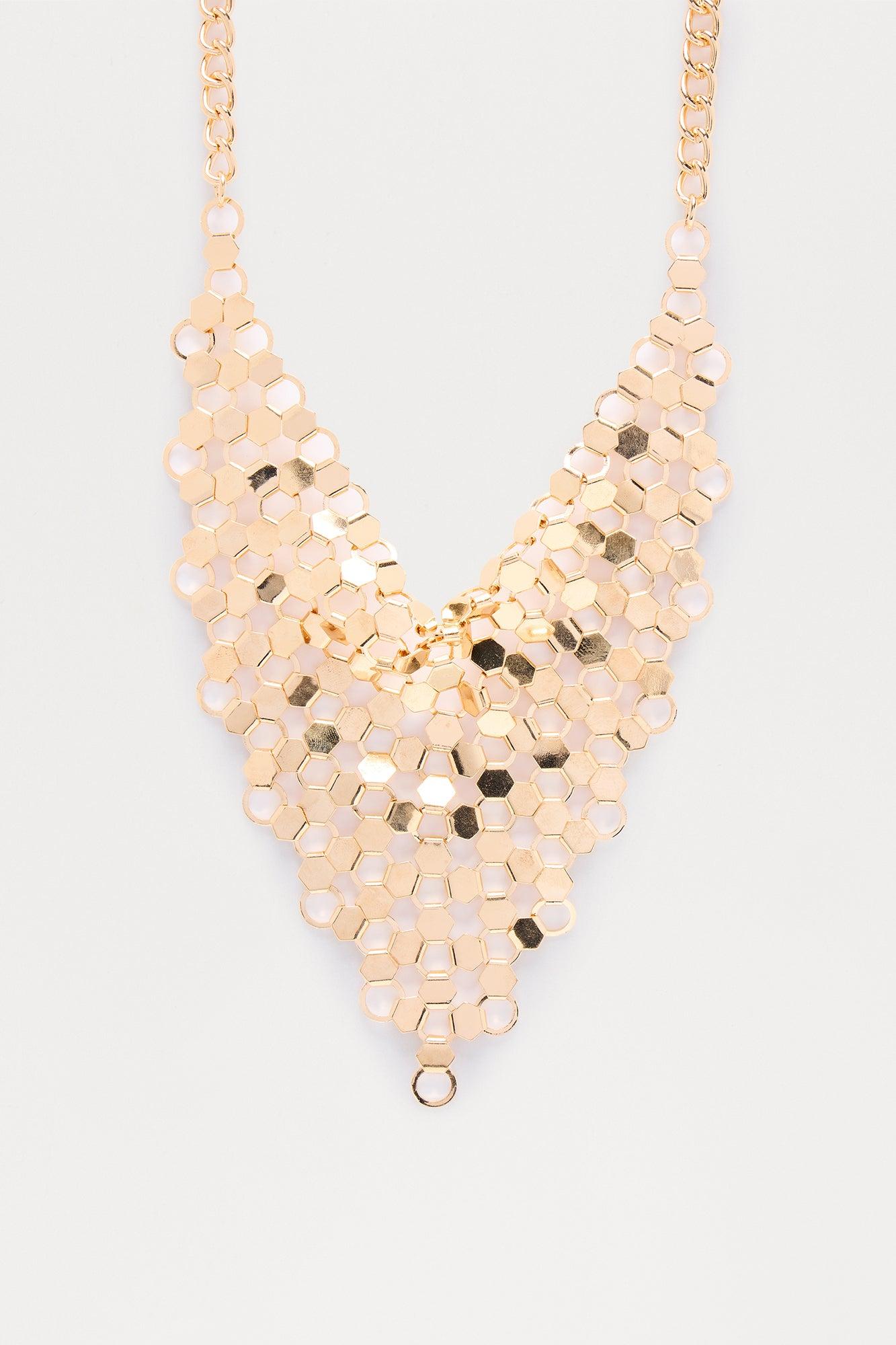Break Free Statement Necklace - Gold Female Product Image