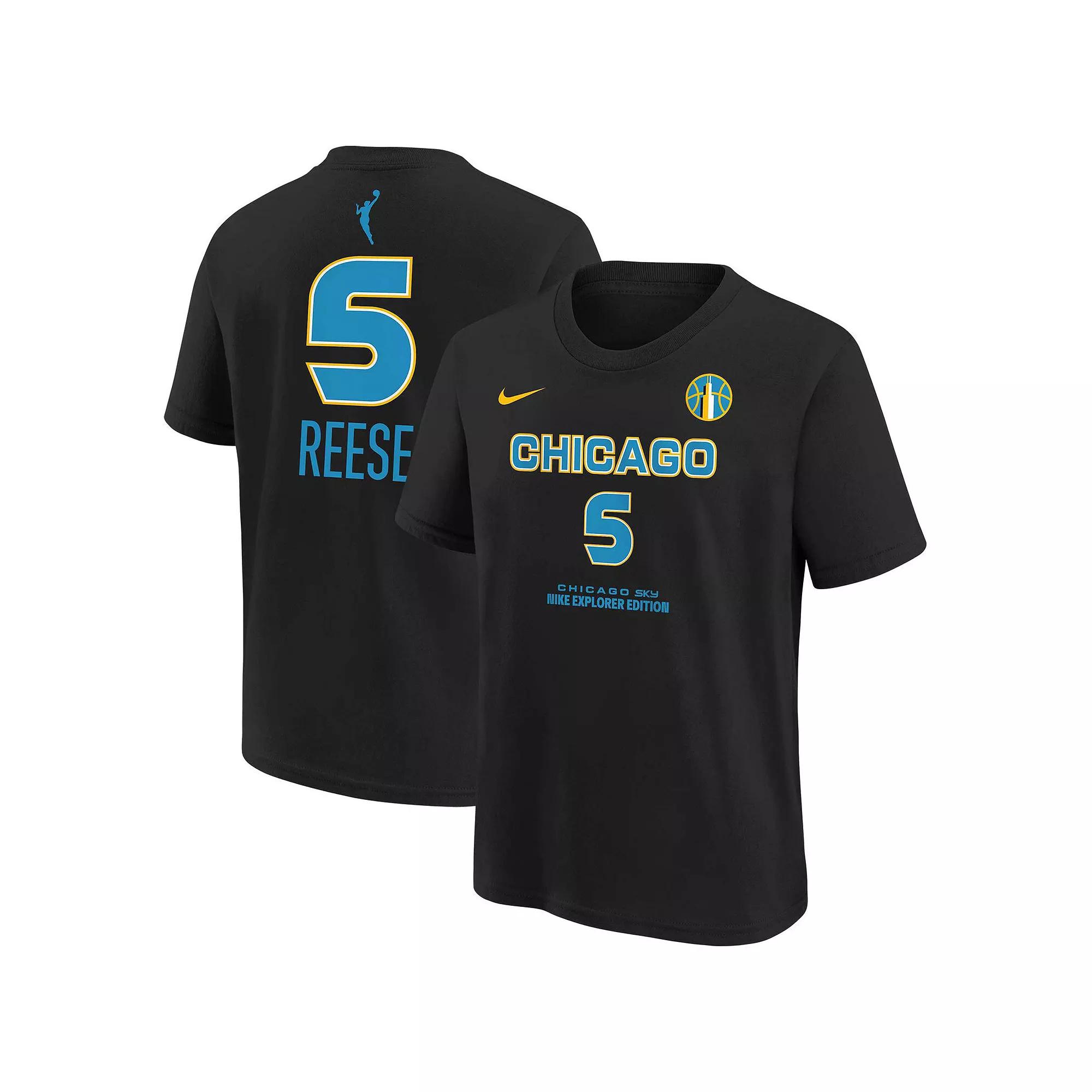 Unisex Nike Angel Reese Black Chicago Sky 2024 WNBA Draft Name & Number T-Shirt, Adult Unisex,  Product Image