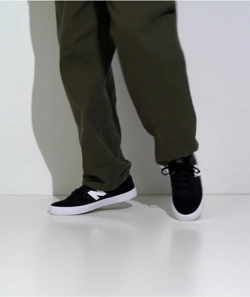 New Balance Numeric 306 Jamie Foy Black & White Skate Shoes Product Image