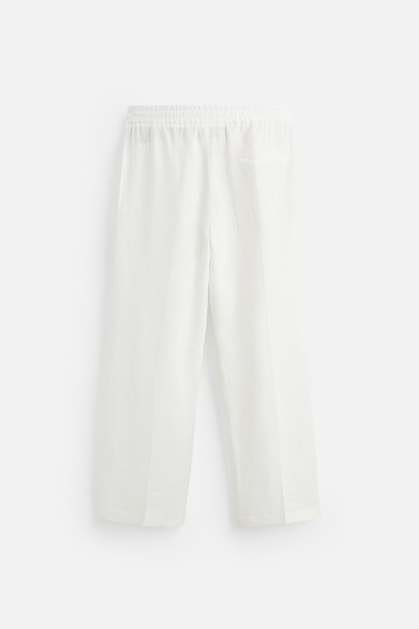 100% LINEN SUIT PANTS Product Image